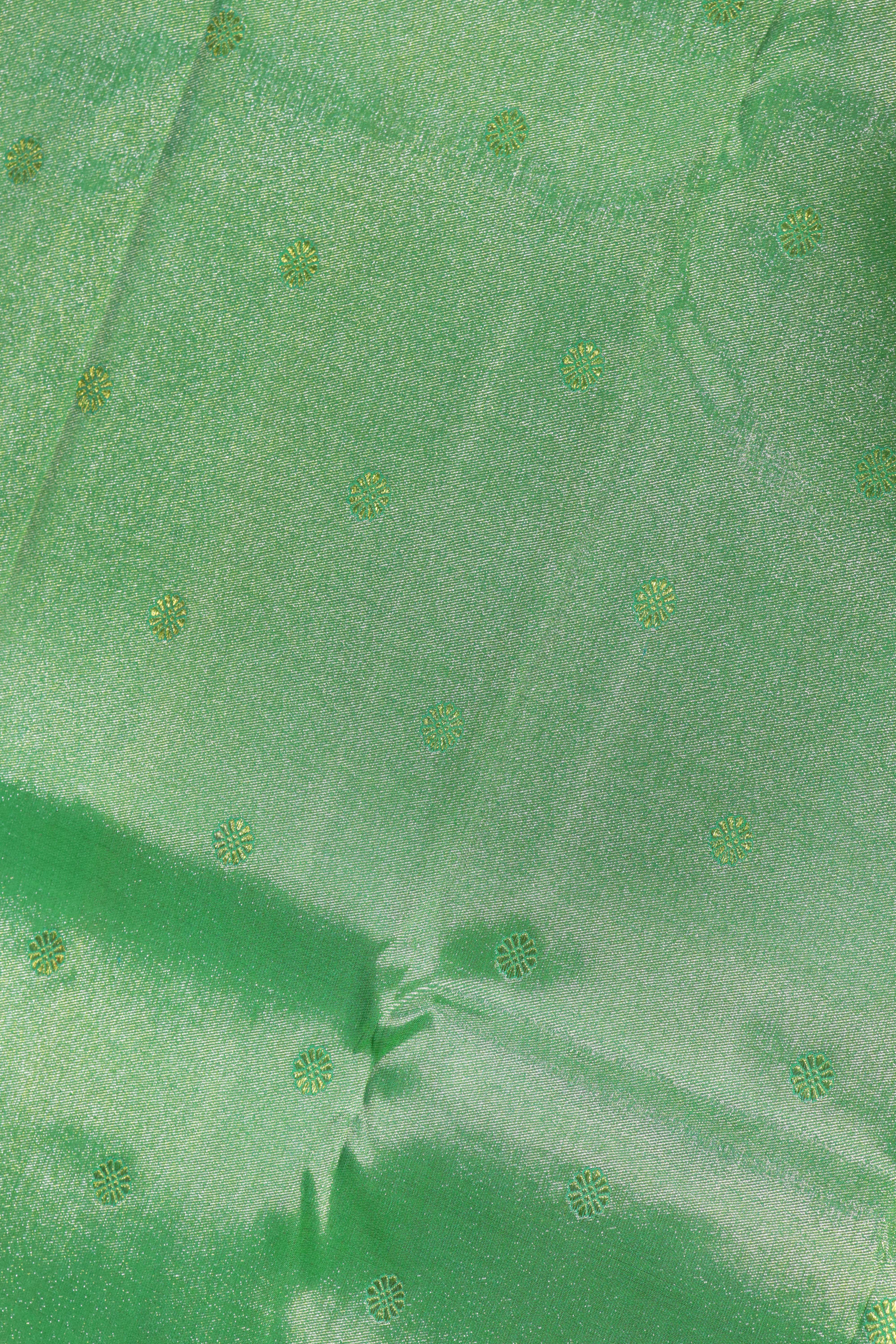 Emerald Green Kanchivaram Silk Saree