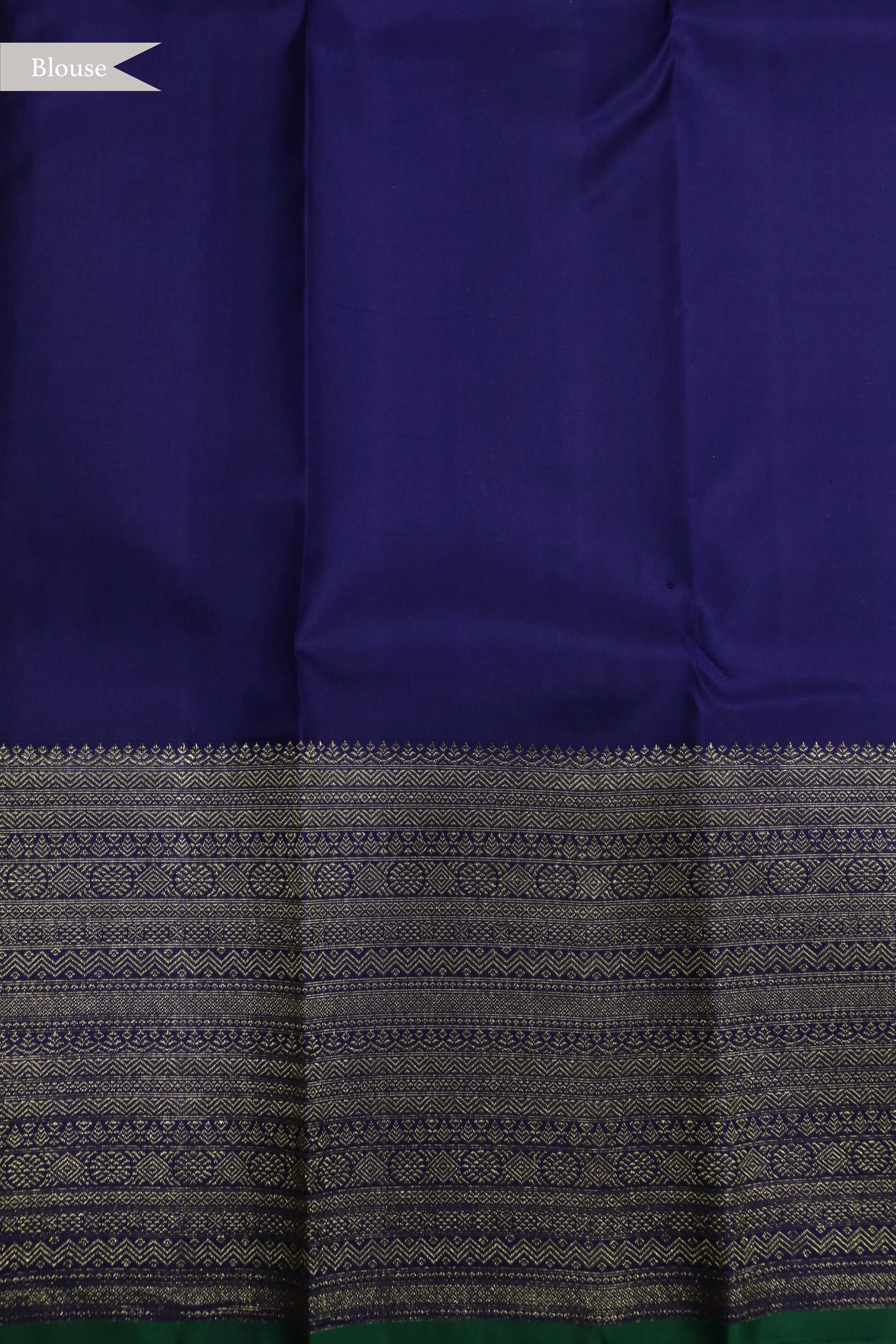 Off White Kanchivaram Silk Saree