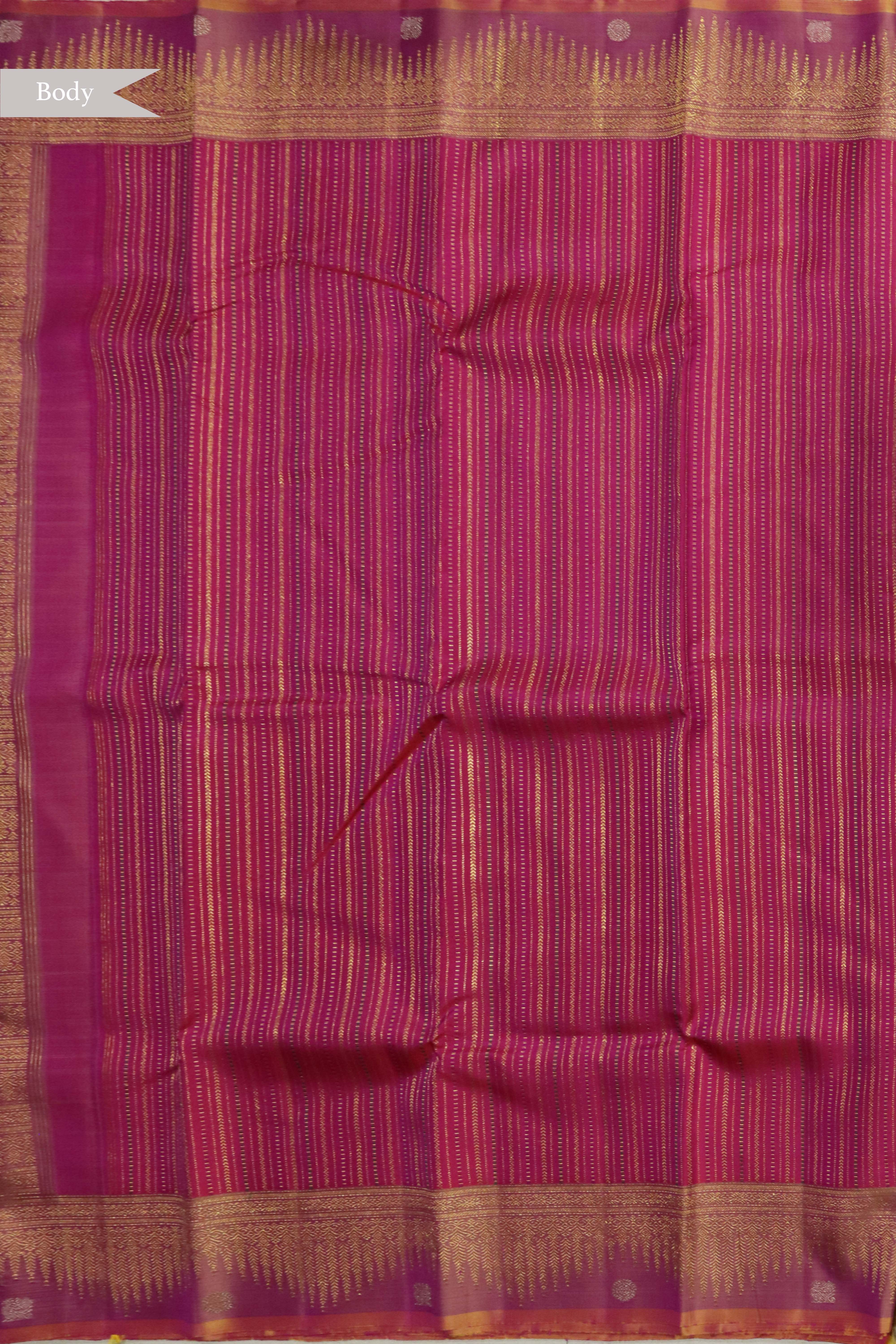Pink Kanchivaram Silk Saree