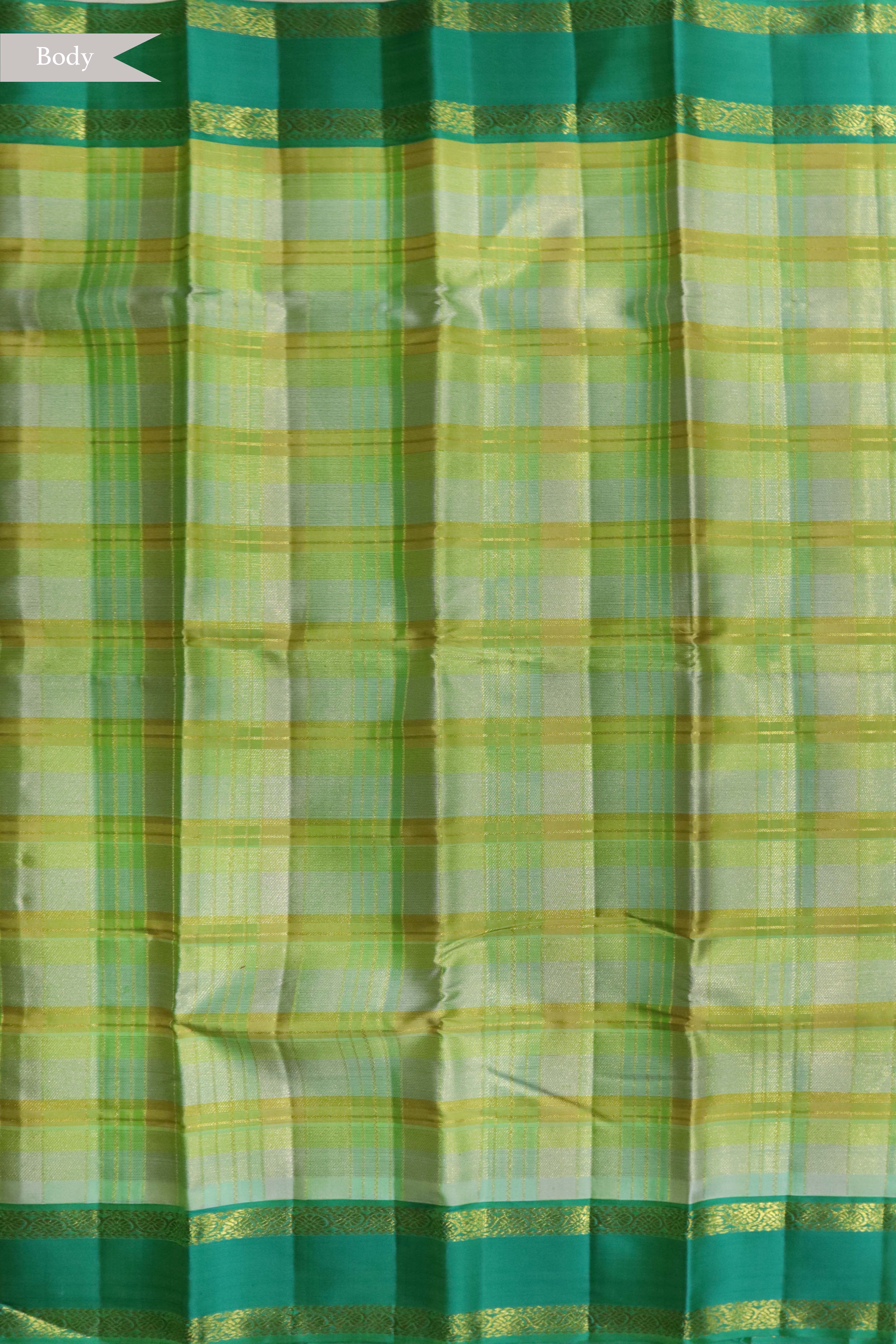 Pastel Green Kanchivaram Silk Saree