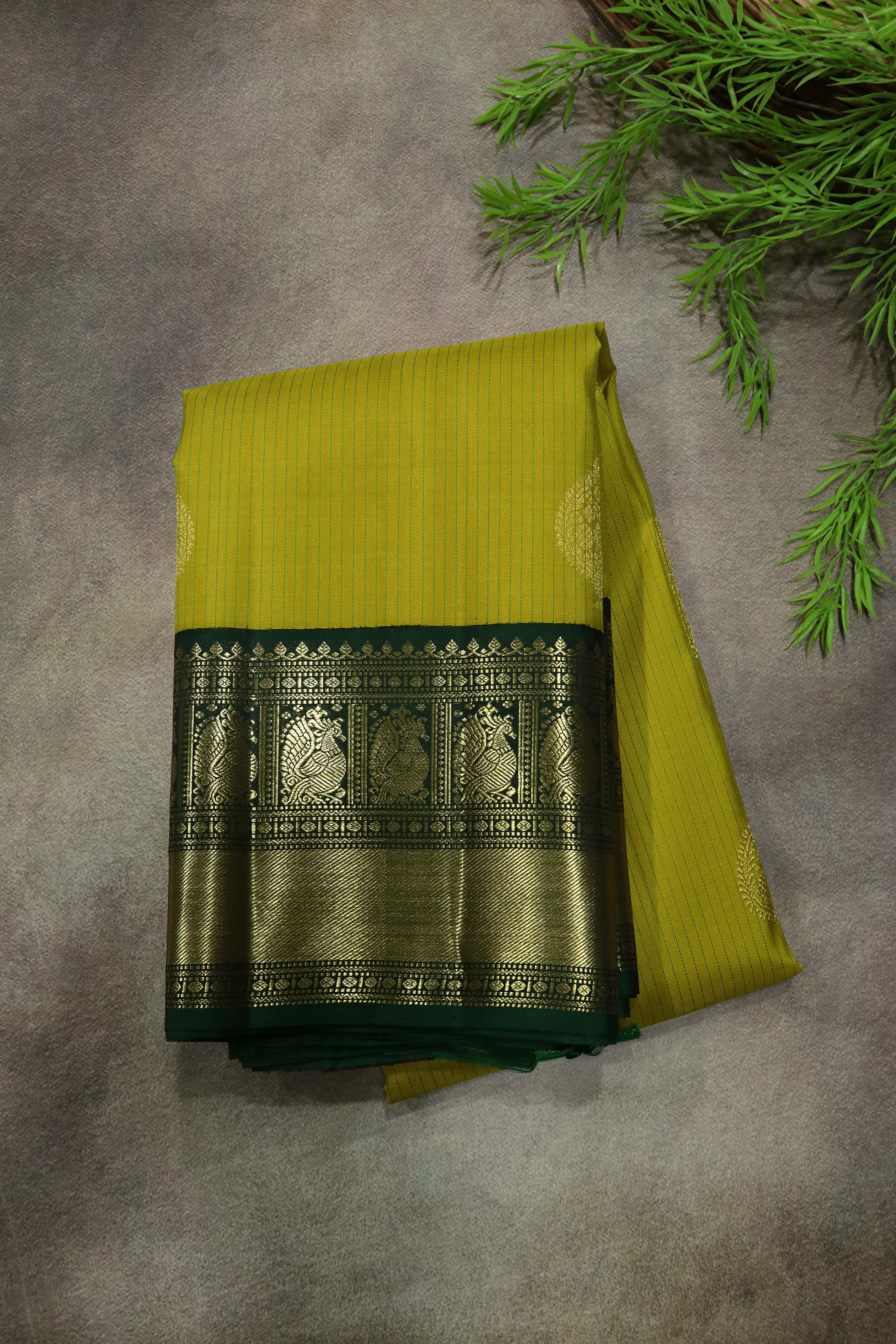 Green Kanchivaram Silk Saree