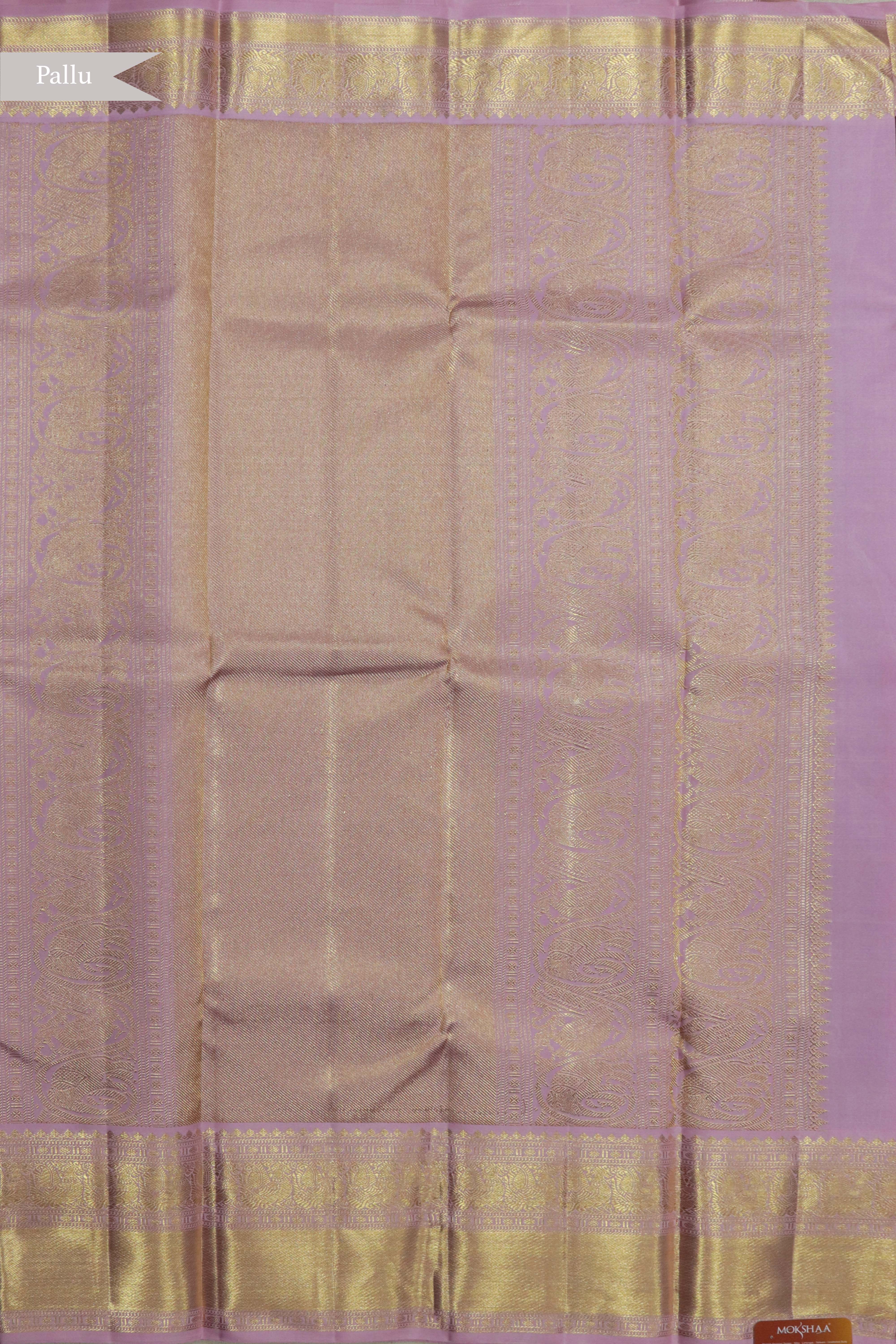 Wine Kanchivaram Silk Saree