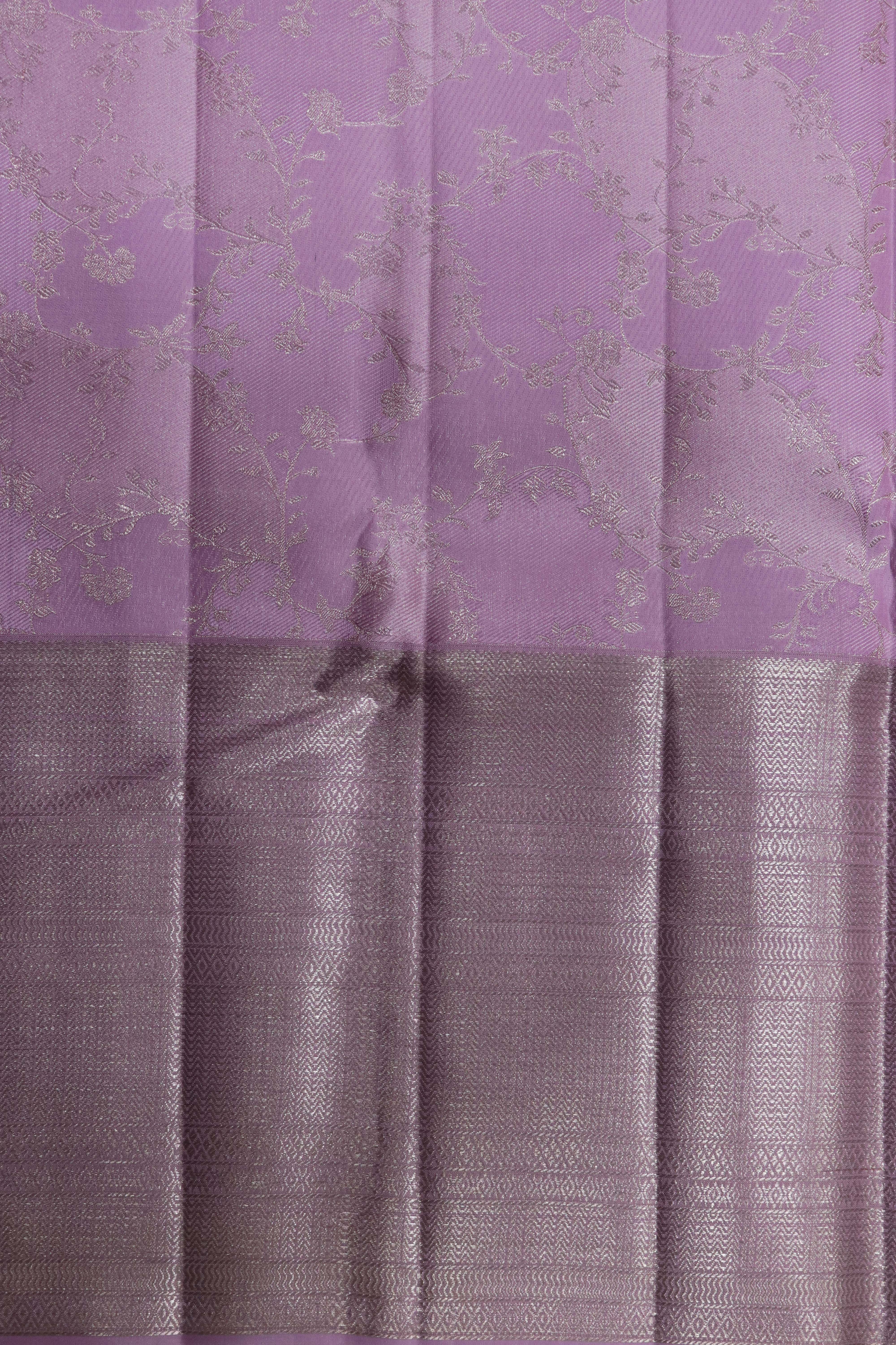 Pastel Pink Kanchivaram Silk Saree