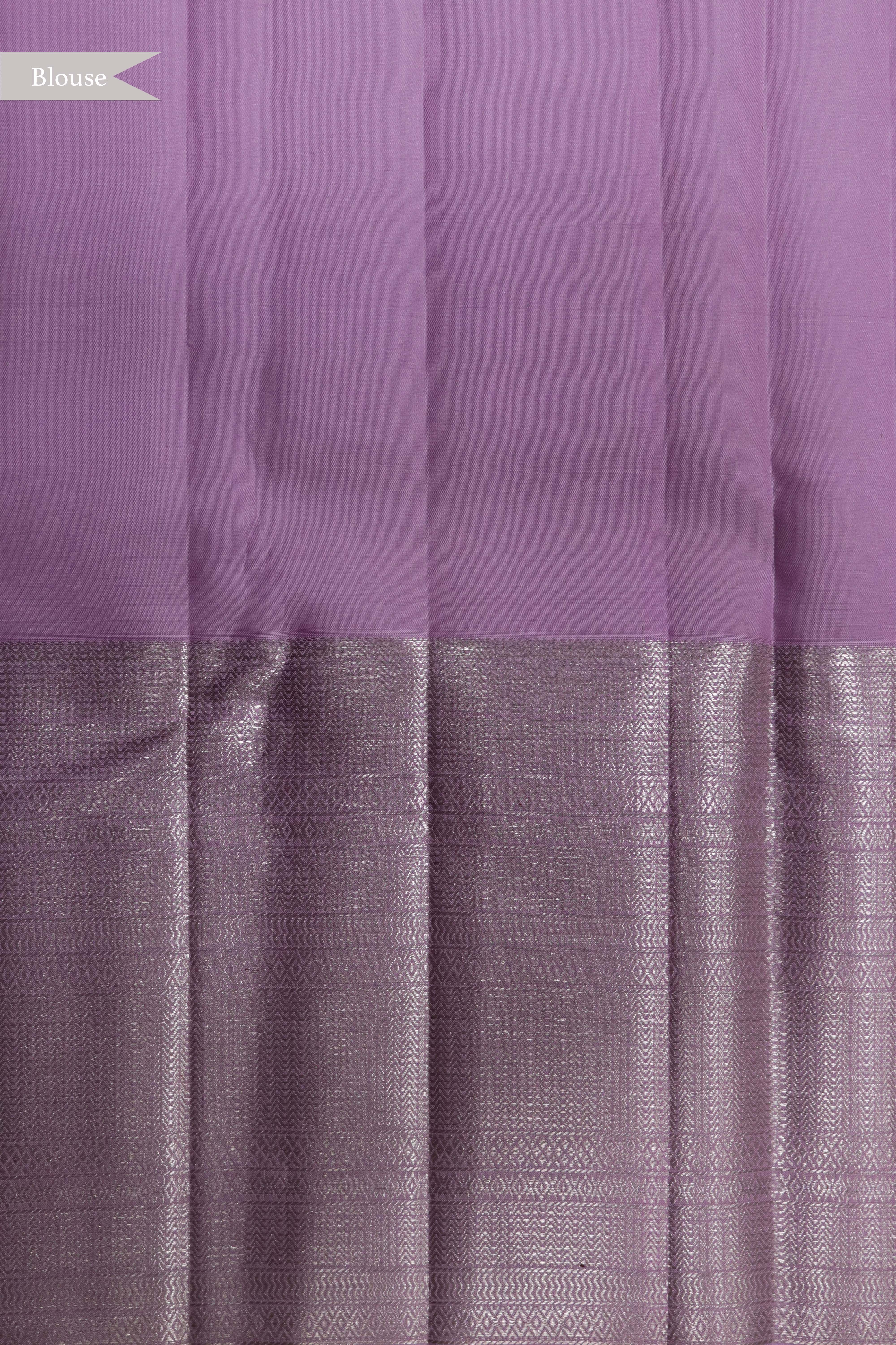 Pastel Pink Kanchivaram Silk Saree