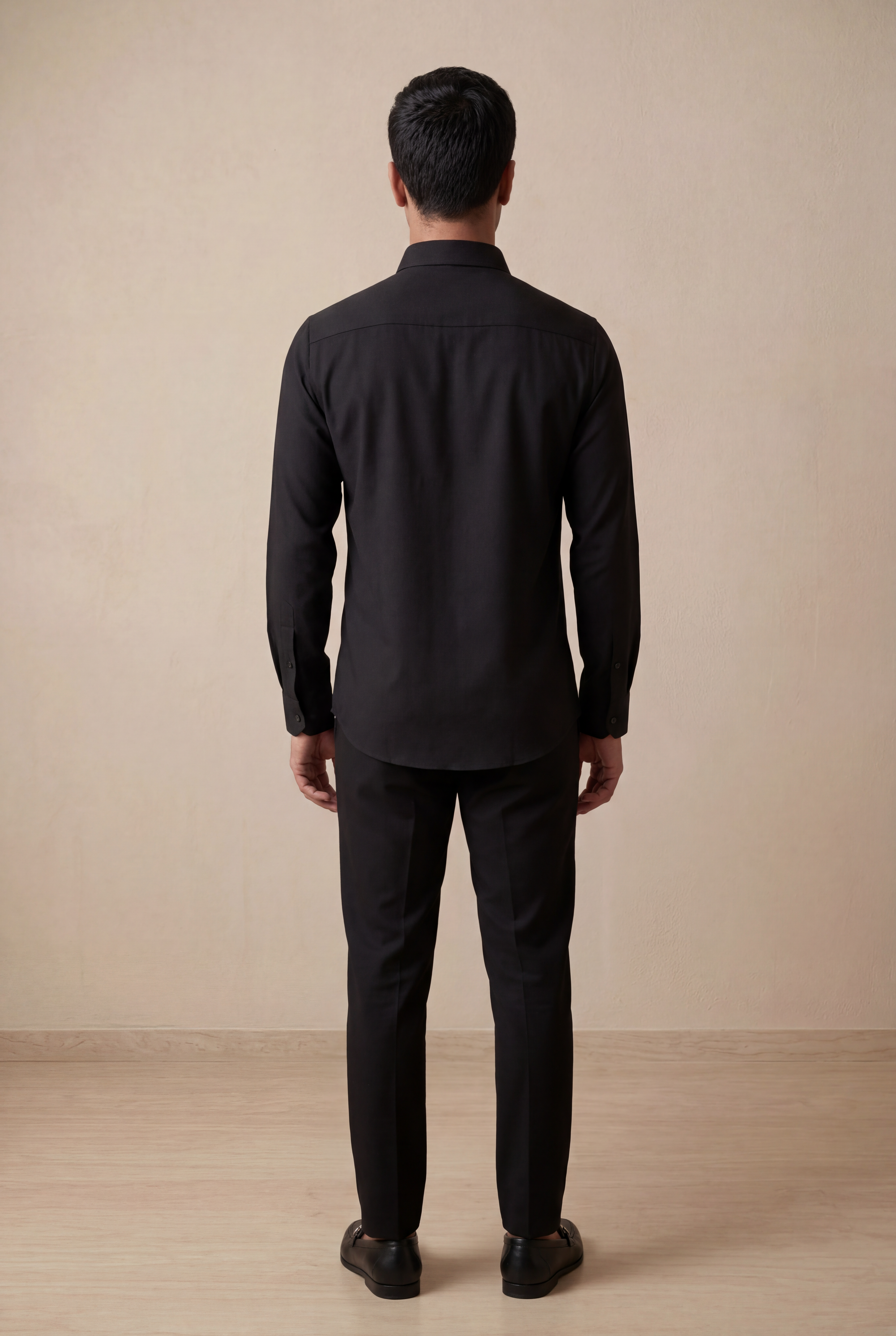 Black Bomario Full Sleeve Shirt