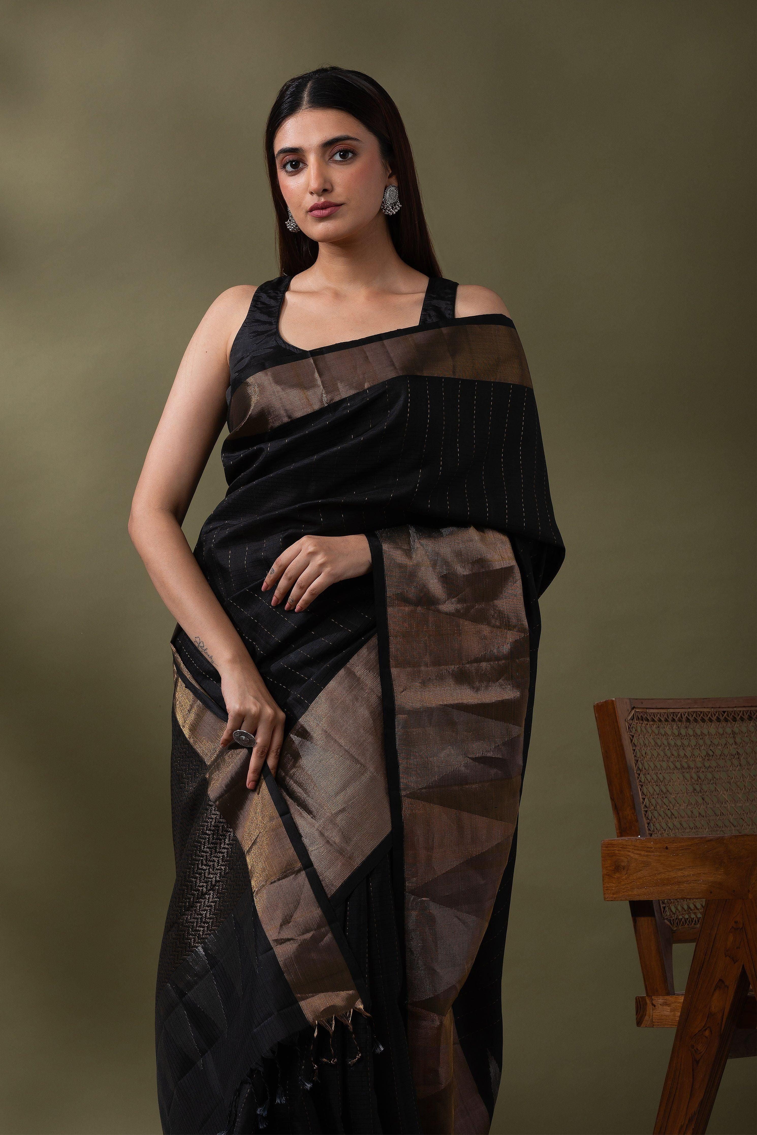 Rani Pink Soft Silk Saree (Copy) Mokshaa