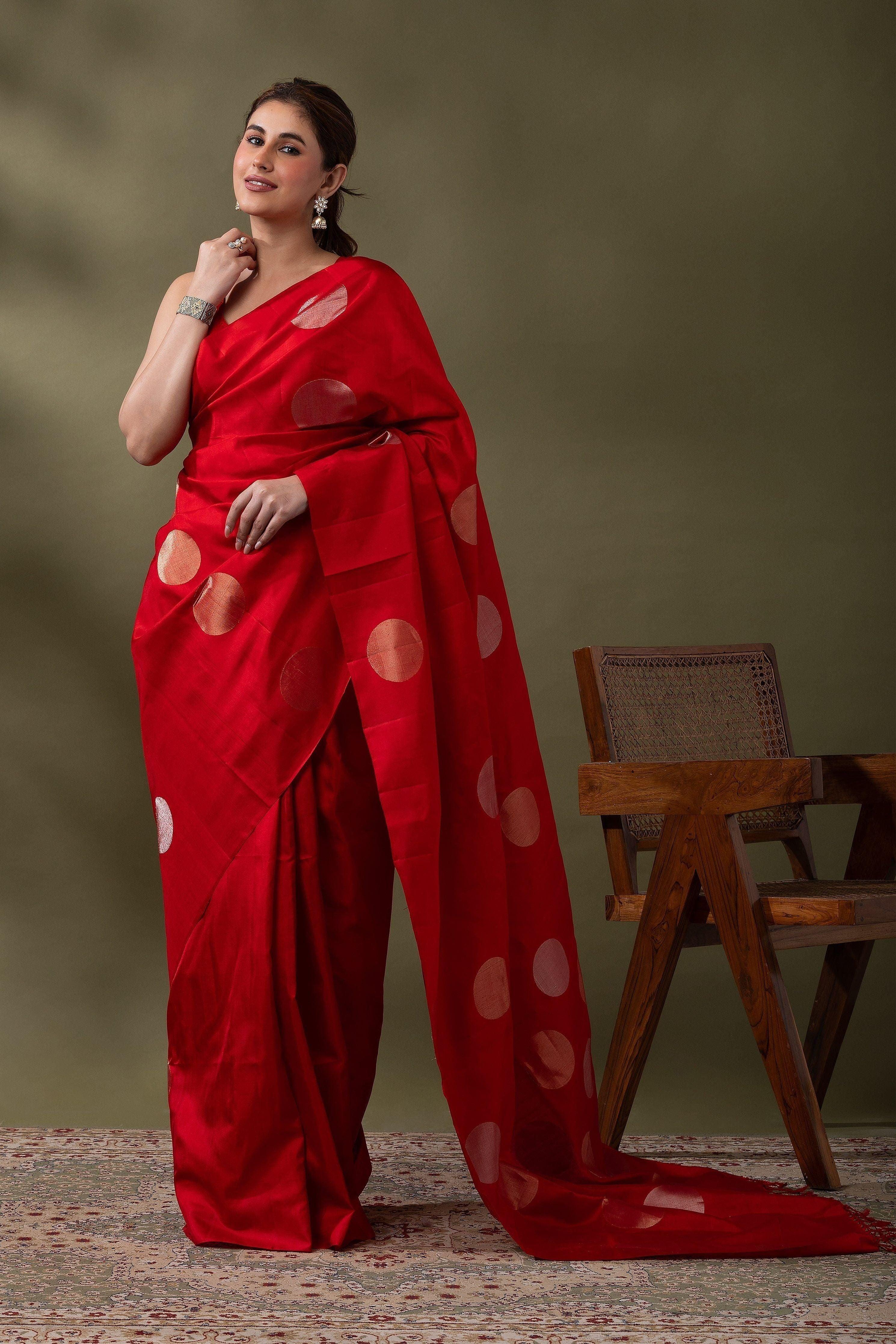 Green Soft Silk Saree (Copy) Mokshaa