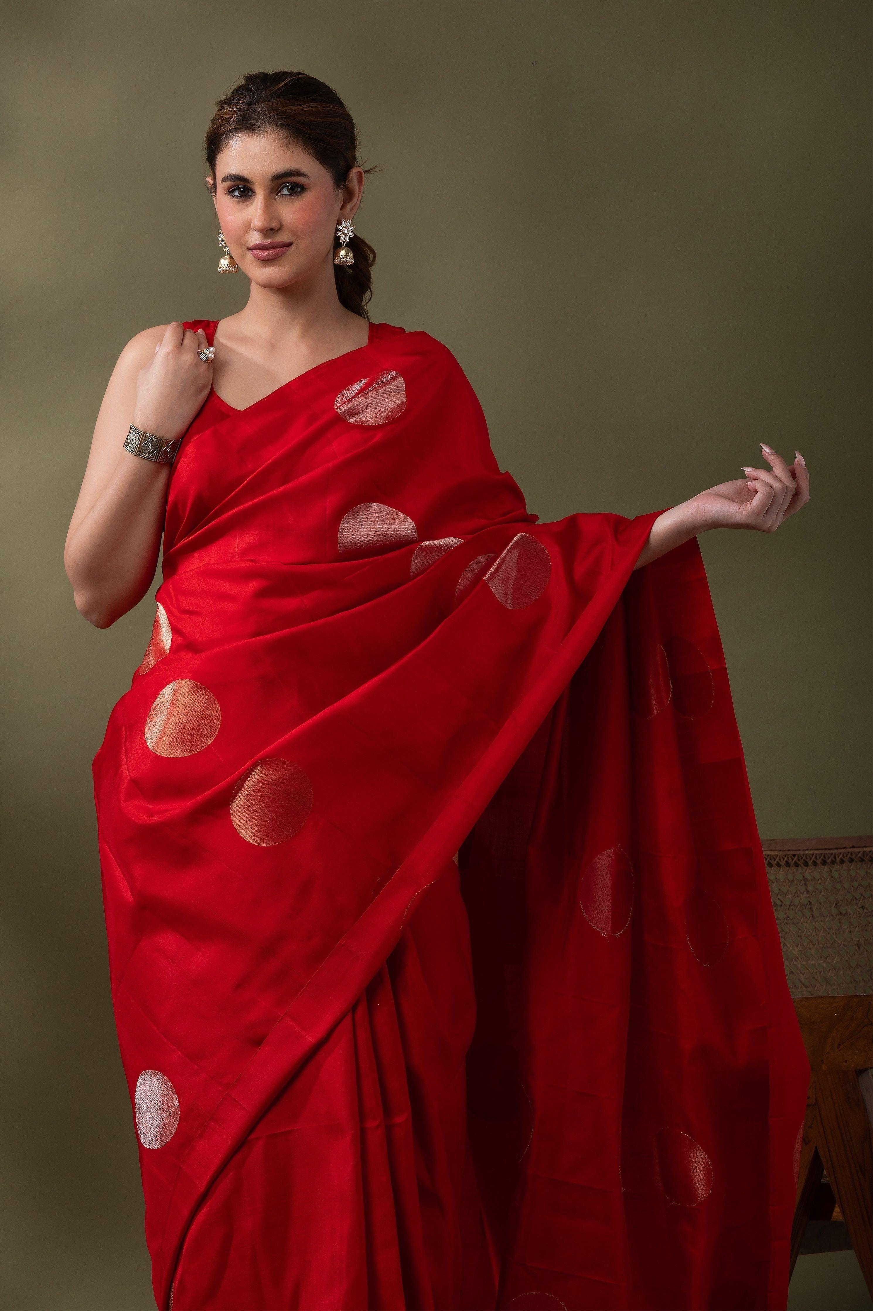 Green Soft Silk Saree (Copy) Mokshaa