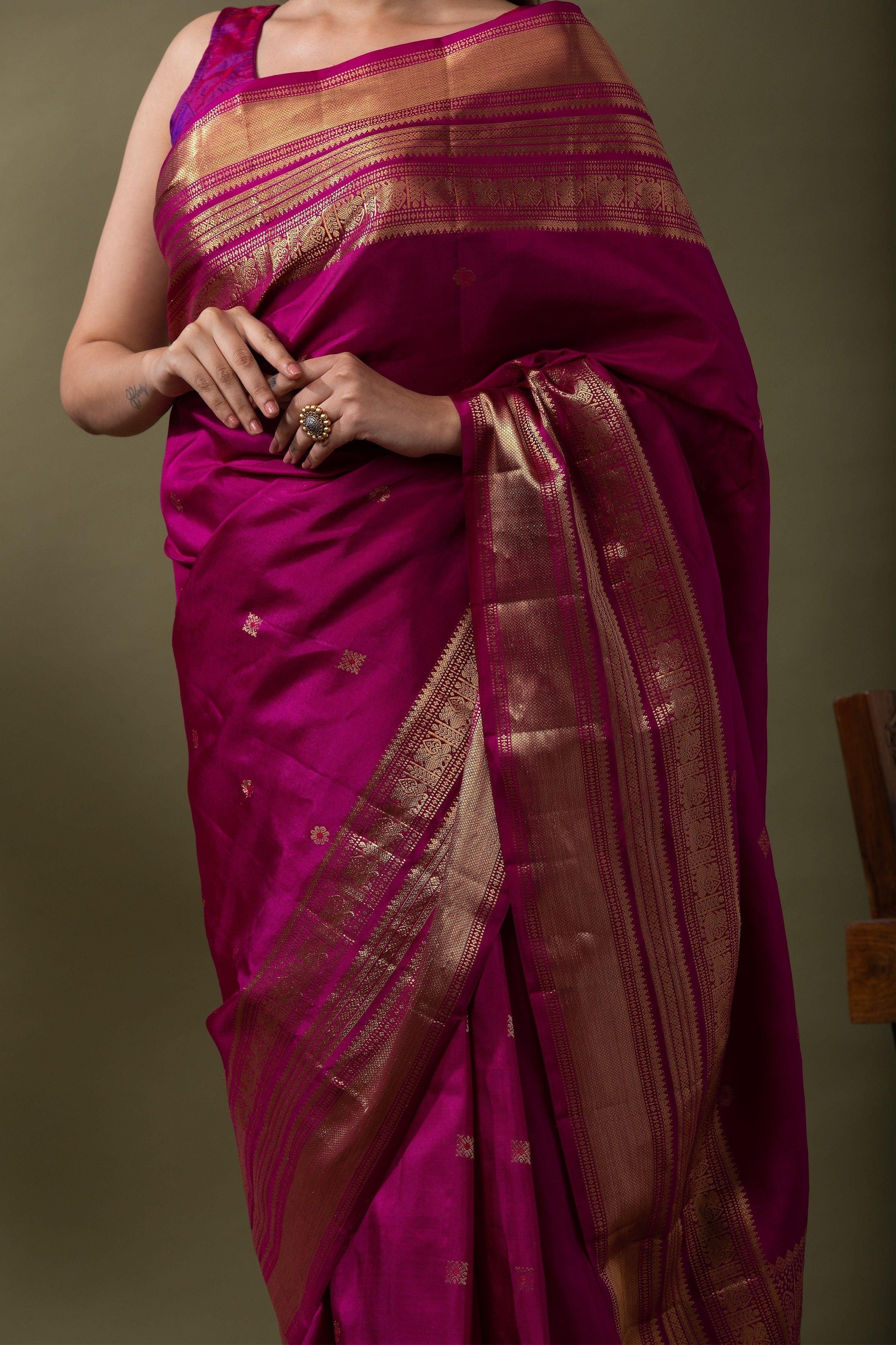 Lime Yellow Soft Silk Saree (Copy) Mokshaa