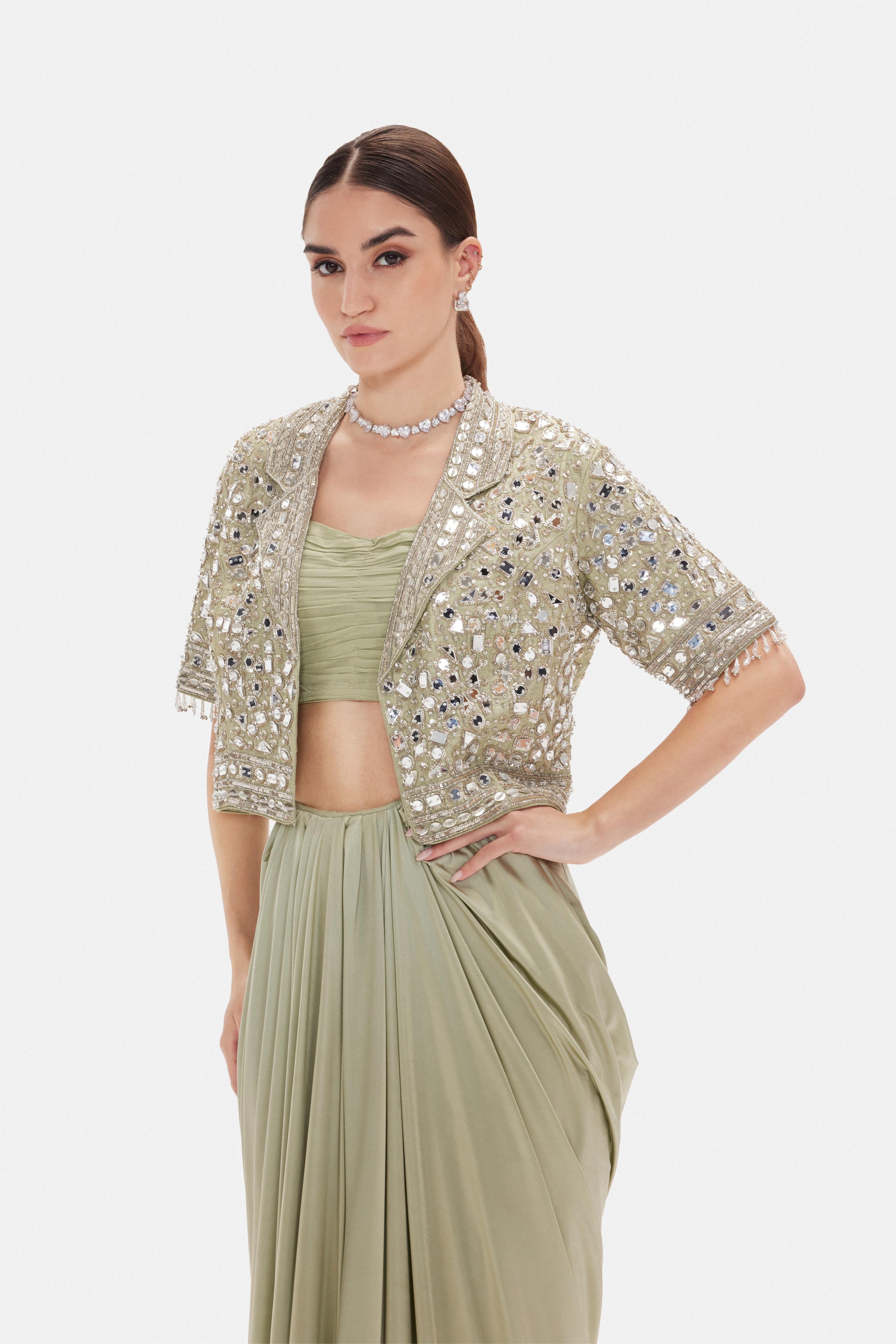 The Silver Willow Jacket Set