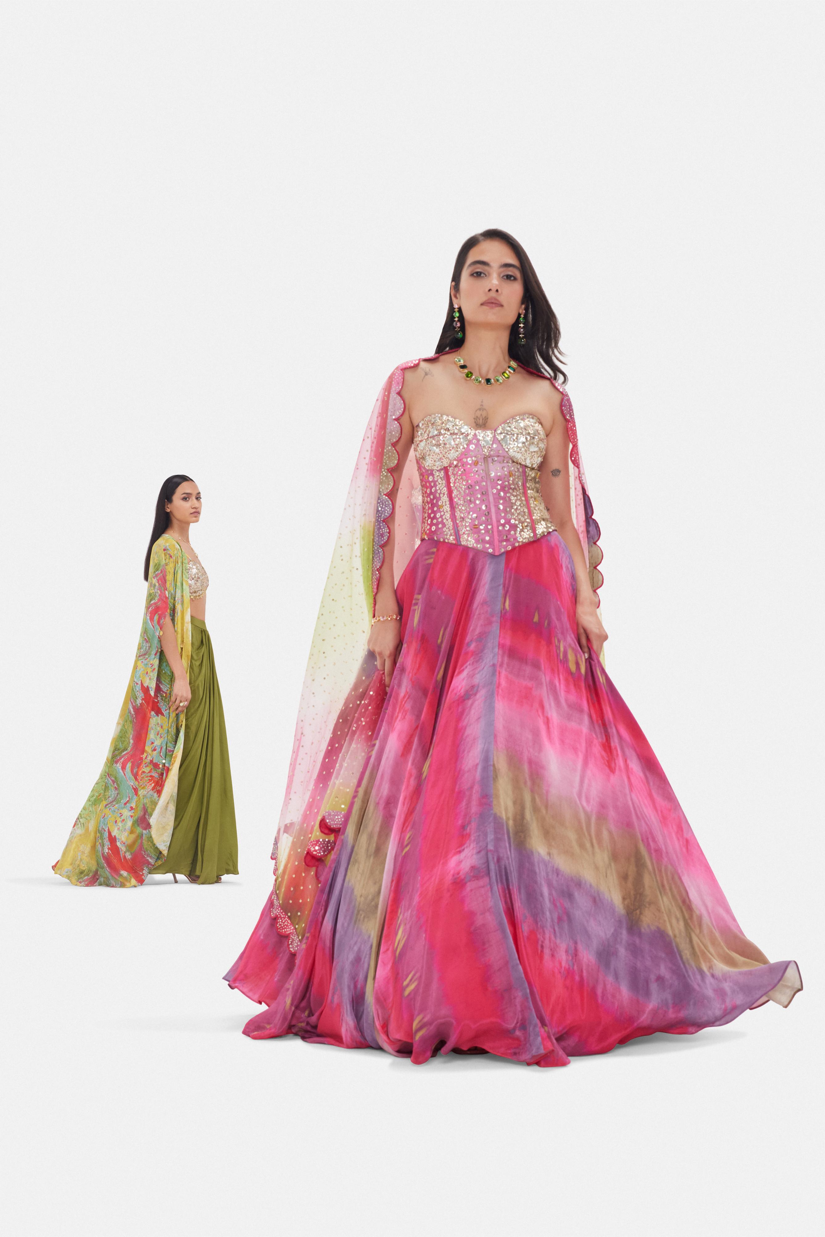 The Iris Mirage Lehenga Set