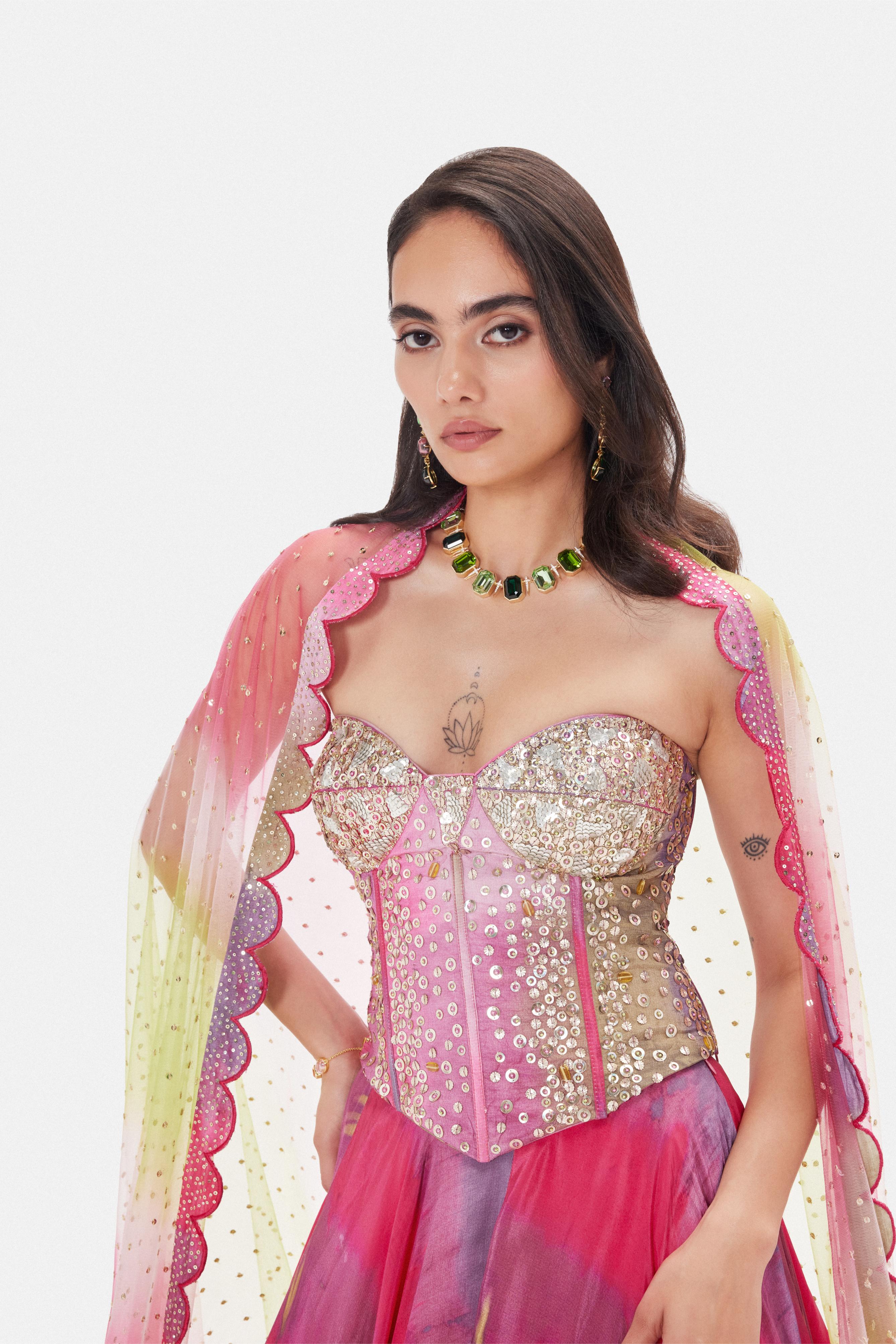 The Iris Mirage Lehenga Set