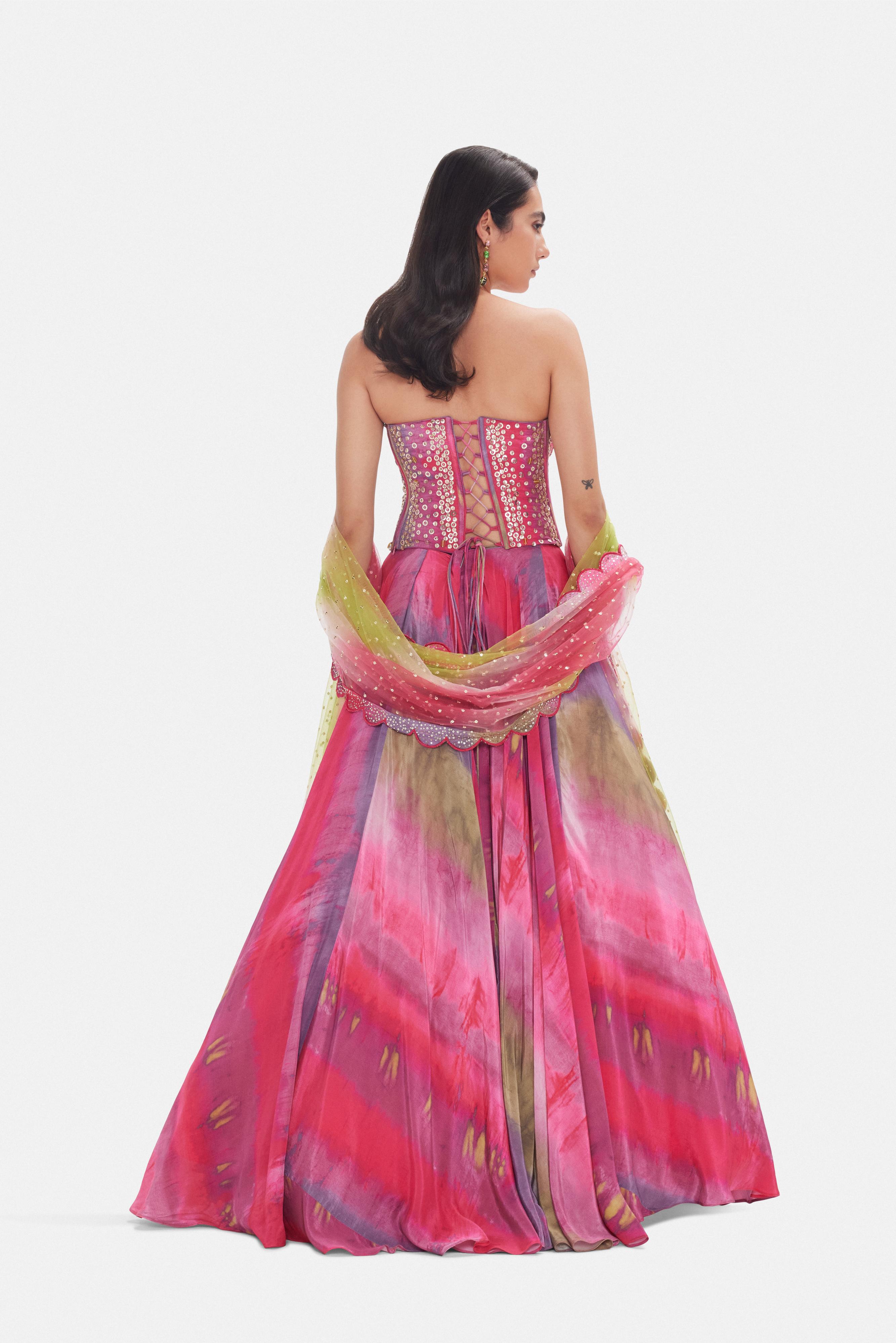 The Iris Mirage Lehenga Set