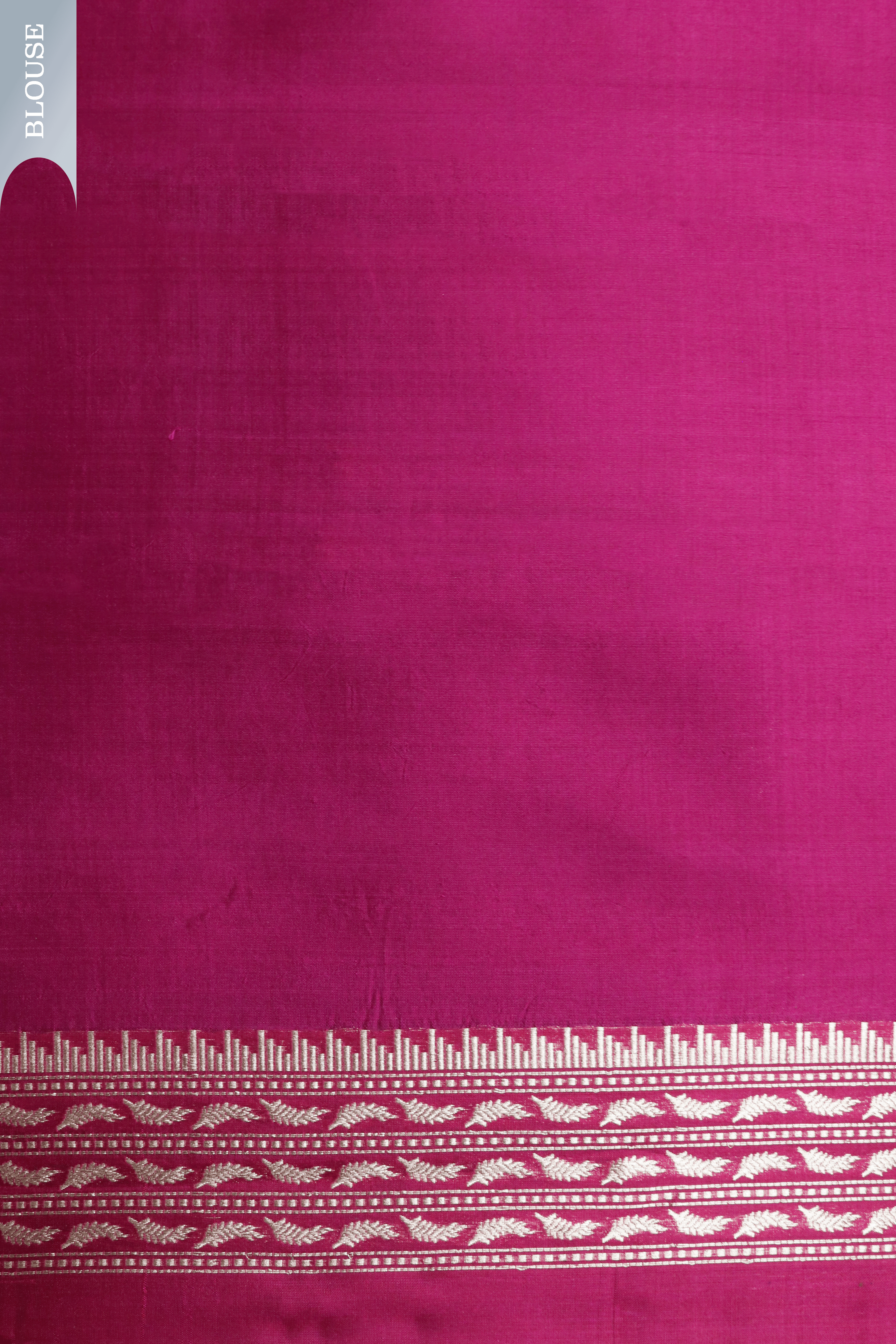 Pastel Pink Kora Tissue Silk Saree with Magenta Border Mokshaa