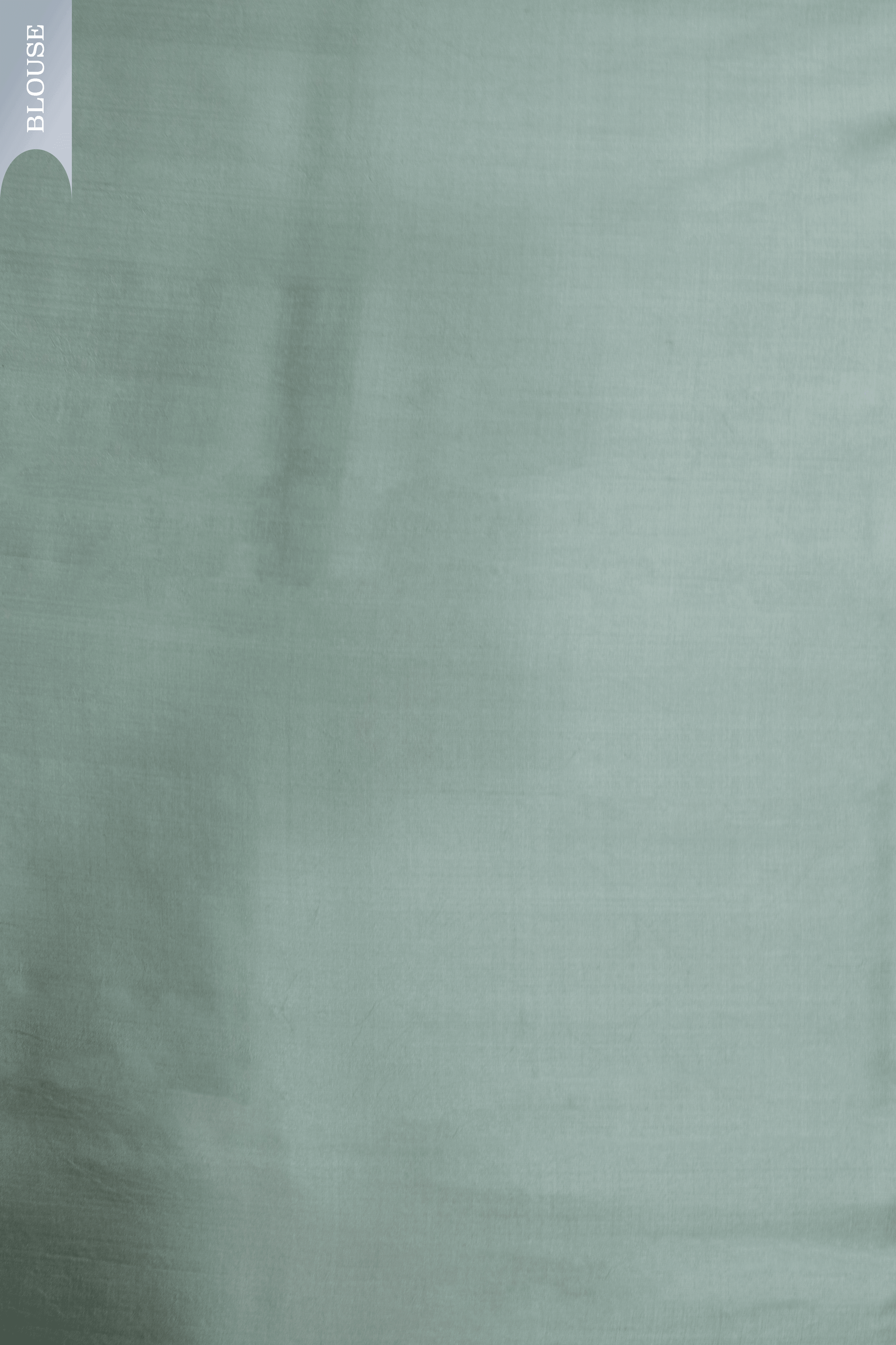 Mint Green Banarasi Silk Saree with Antique Zari Medallions  Mokshaa