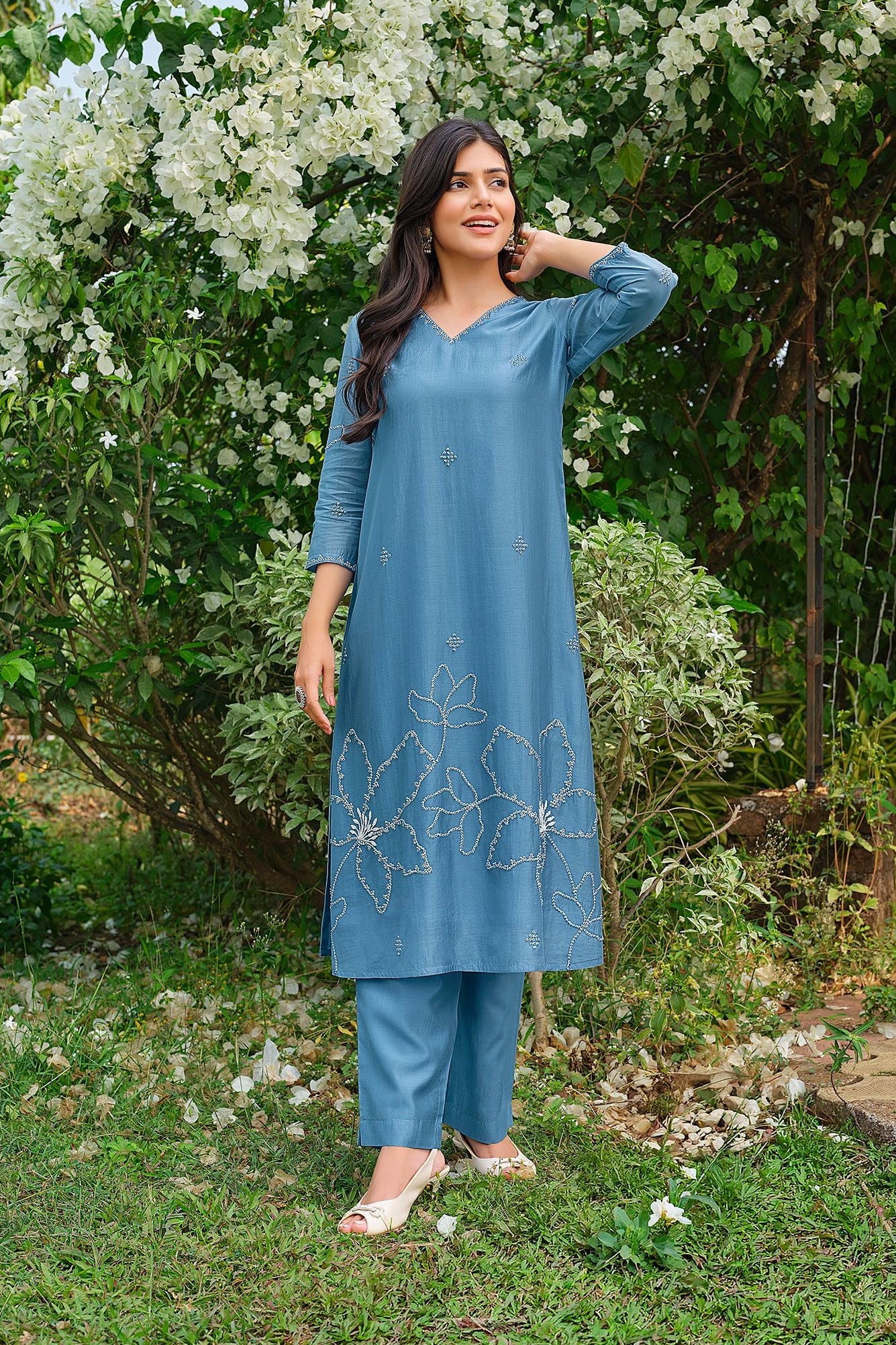 Blue Kurta Set