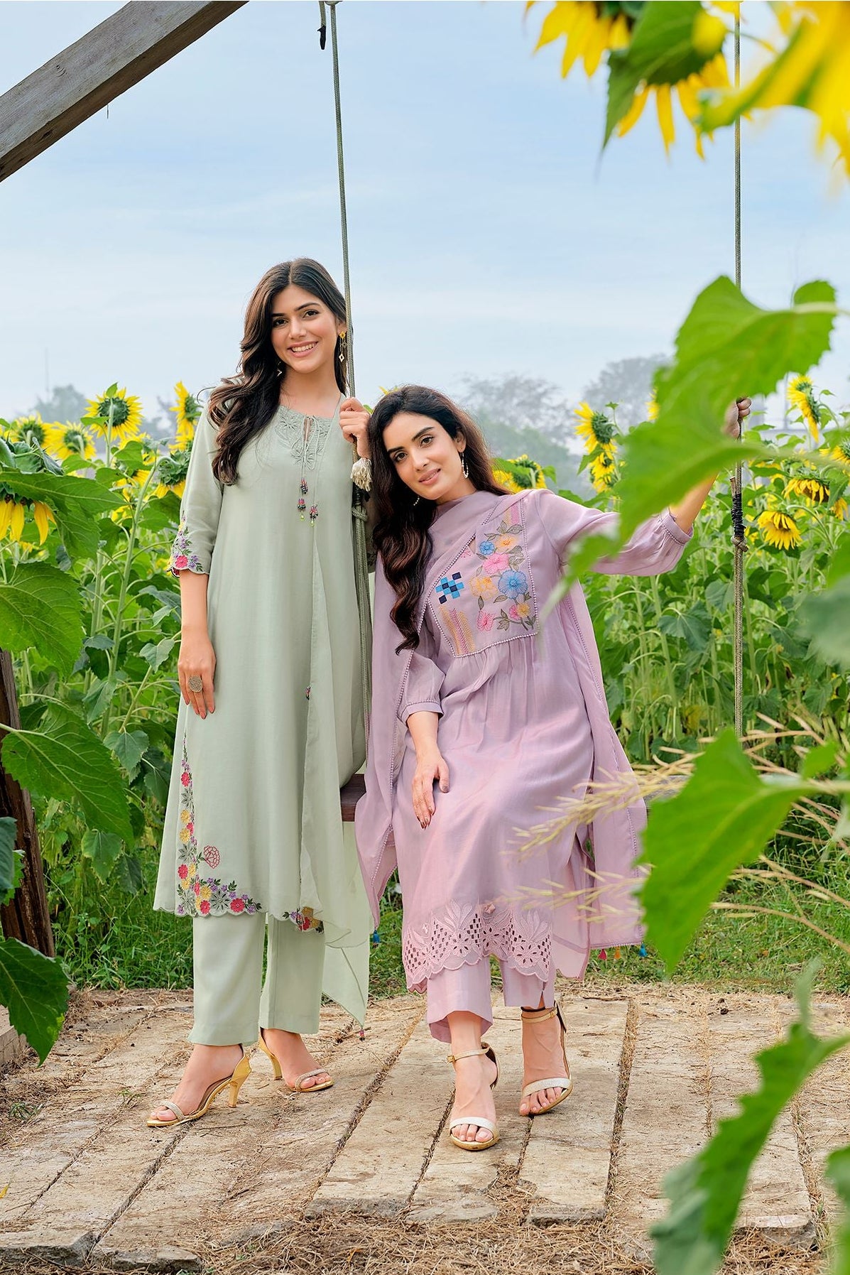 Lavender Salwar Set