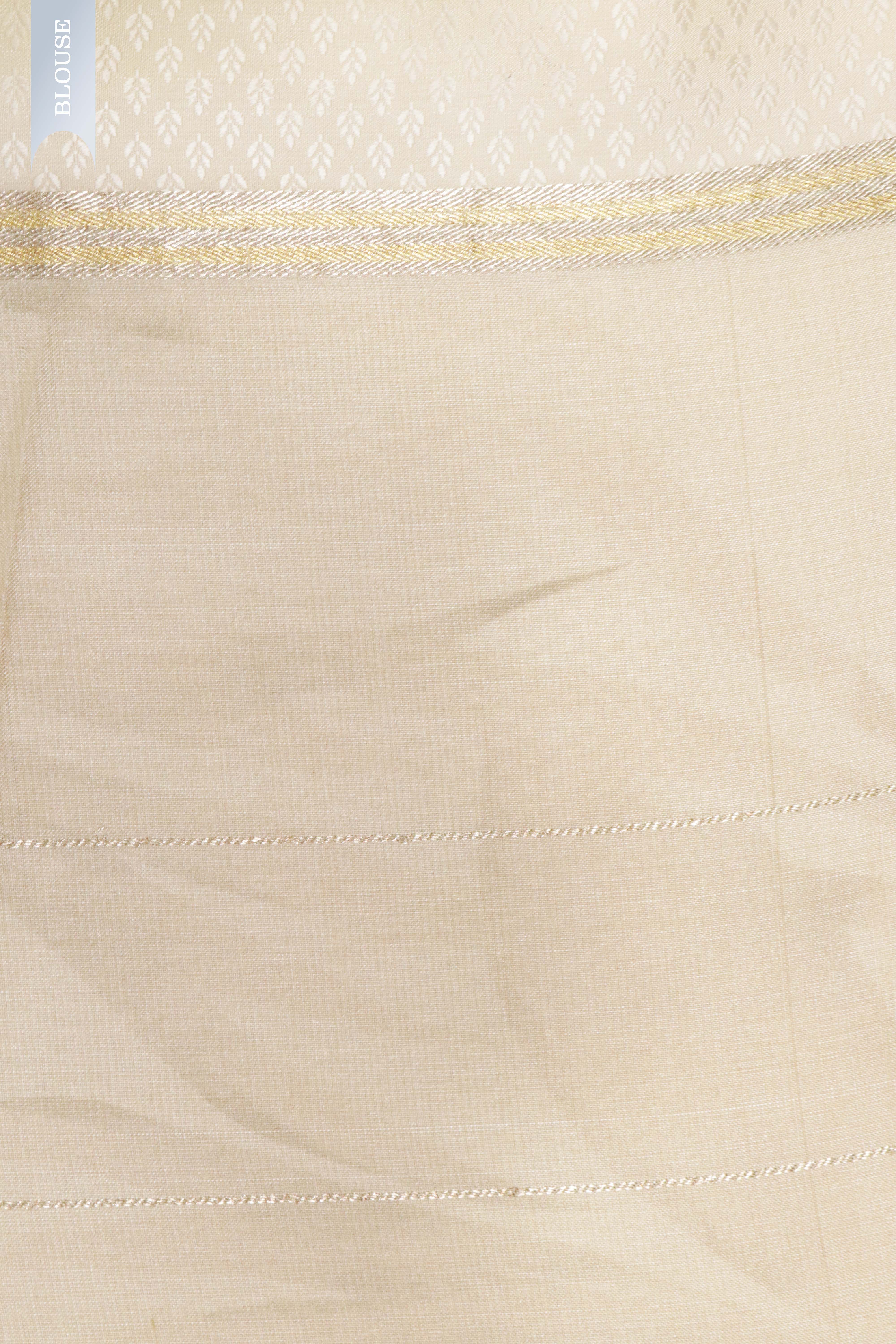 Cream Tussar Silk Saree with Multicolor Artistic Print