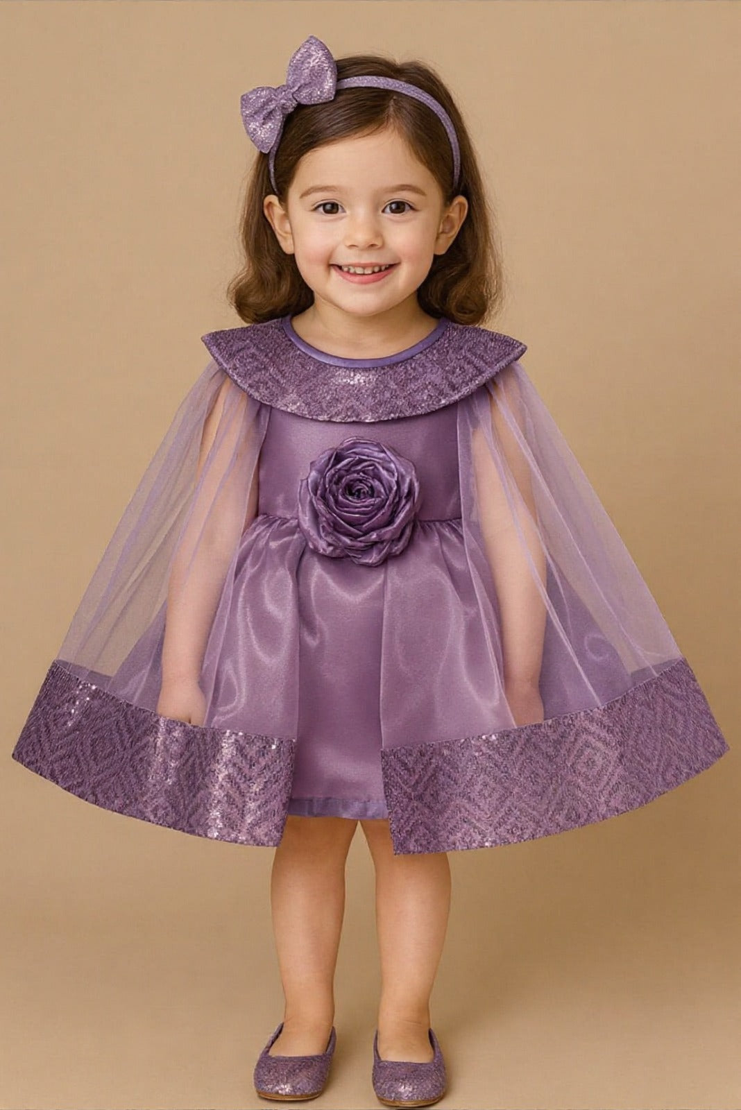 Purple Party Dress