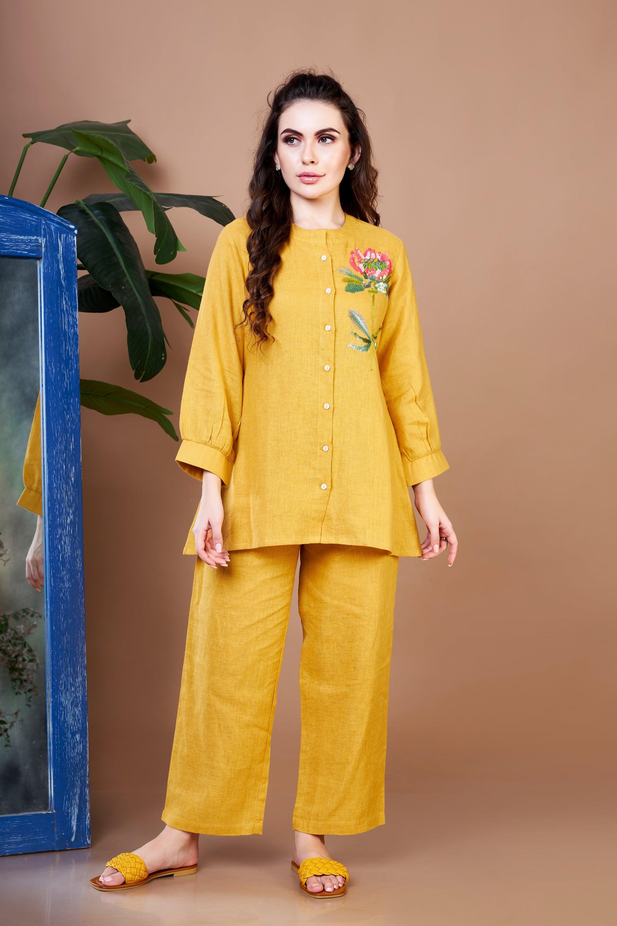 Protea Bloom Tunic Set.