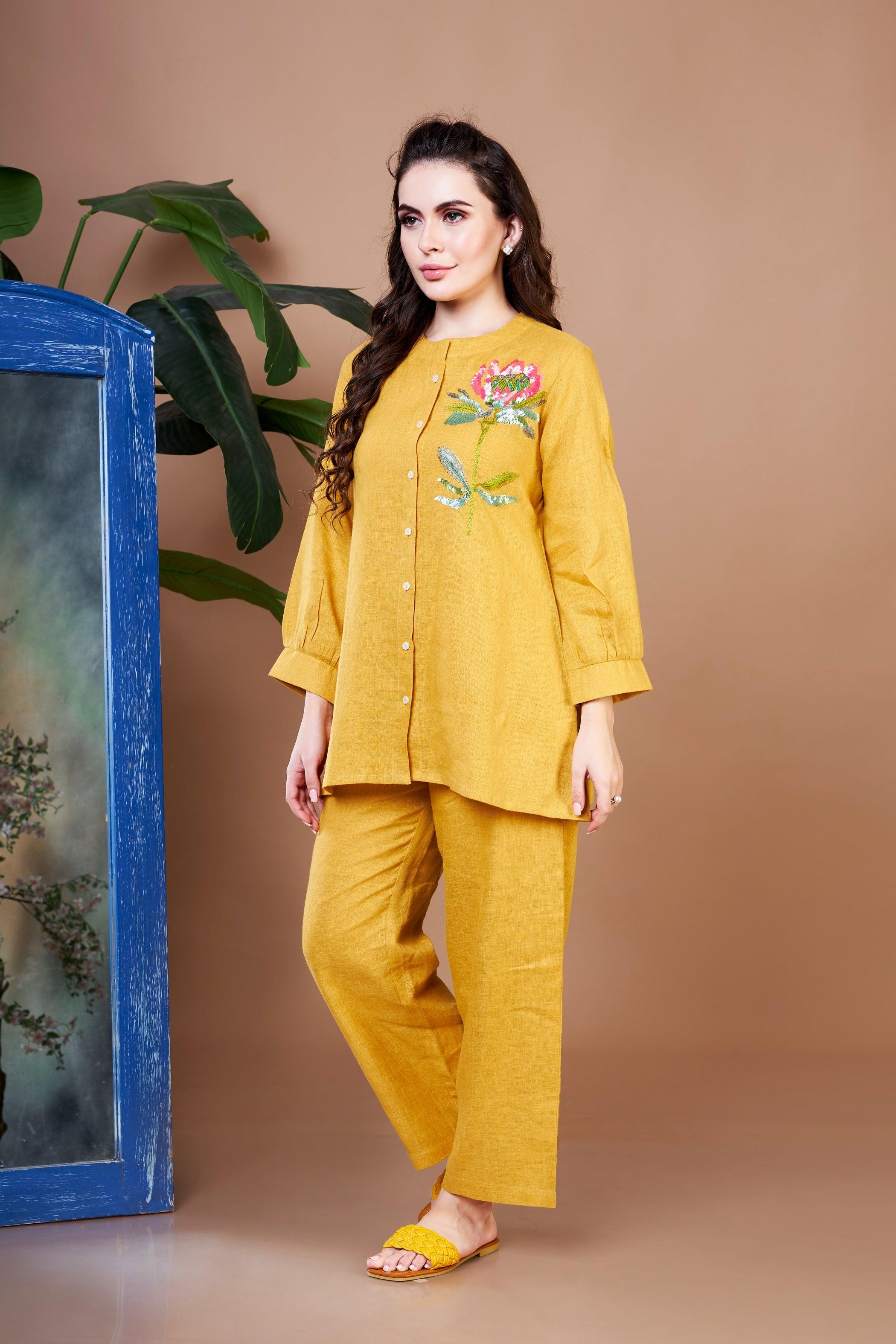 Protea Bloom Tunic Set.