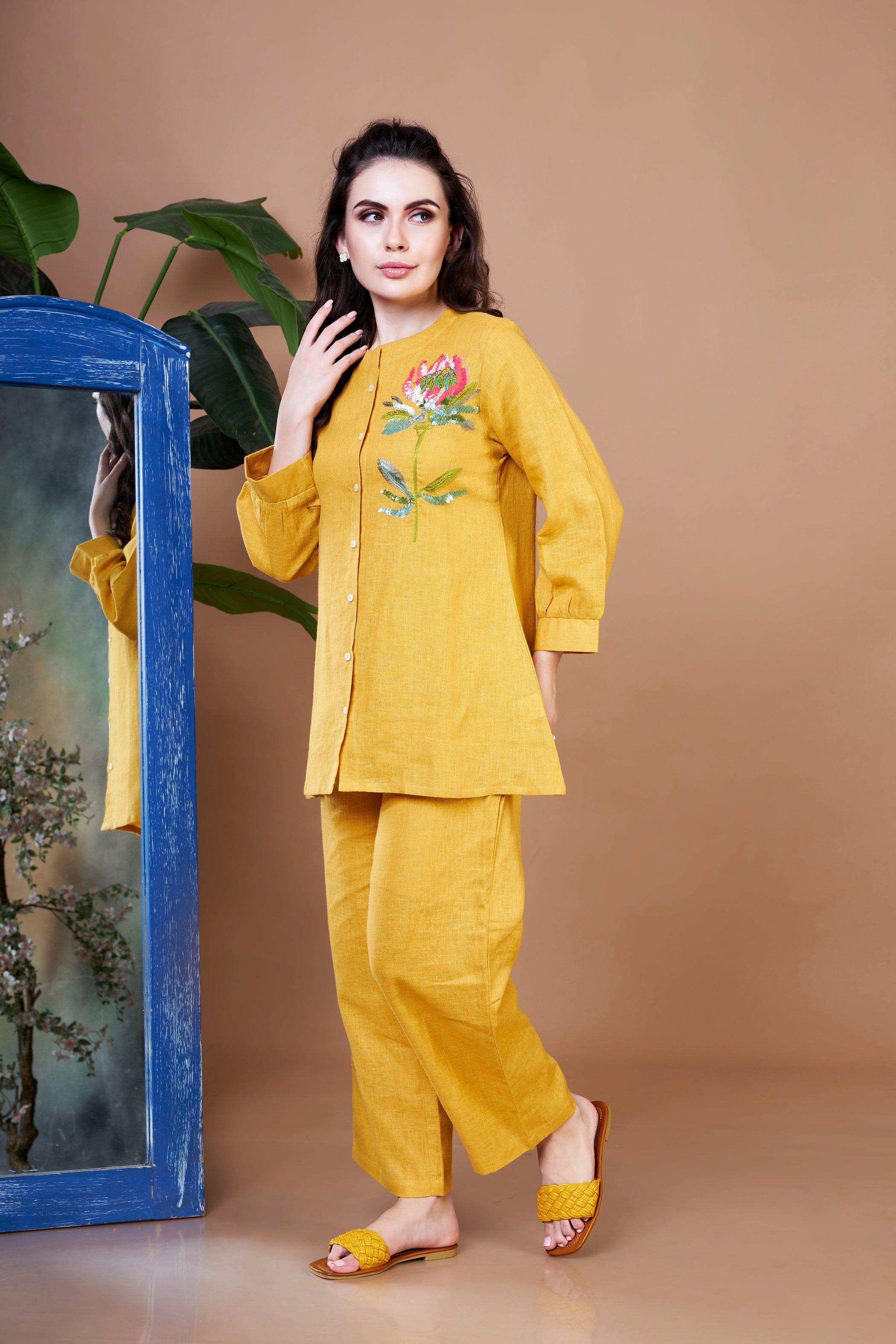 Protea Bloom Tunic Set.