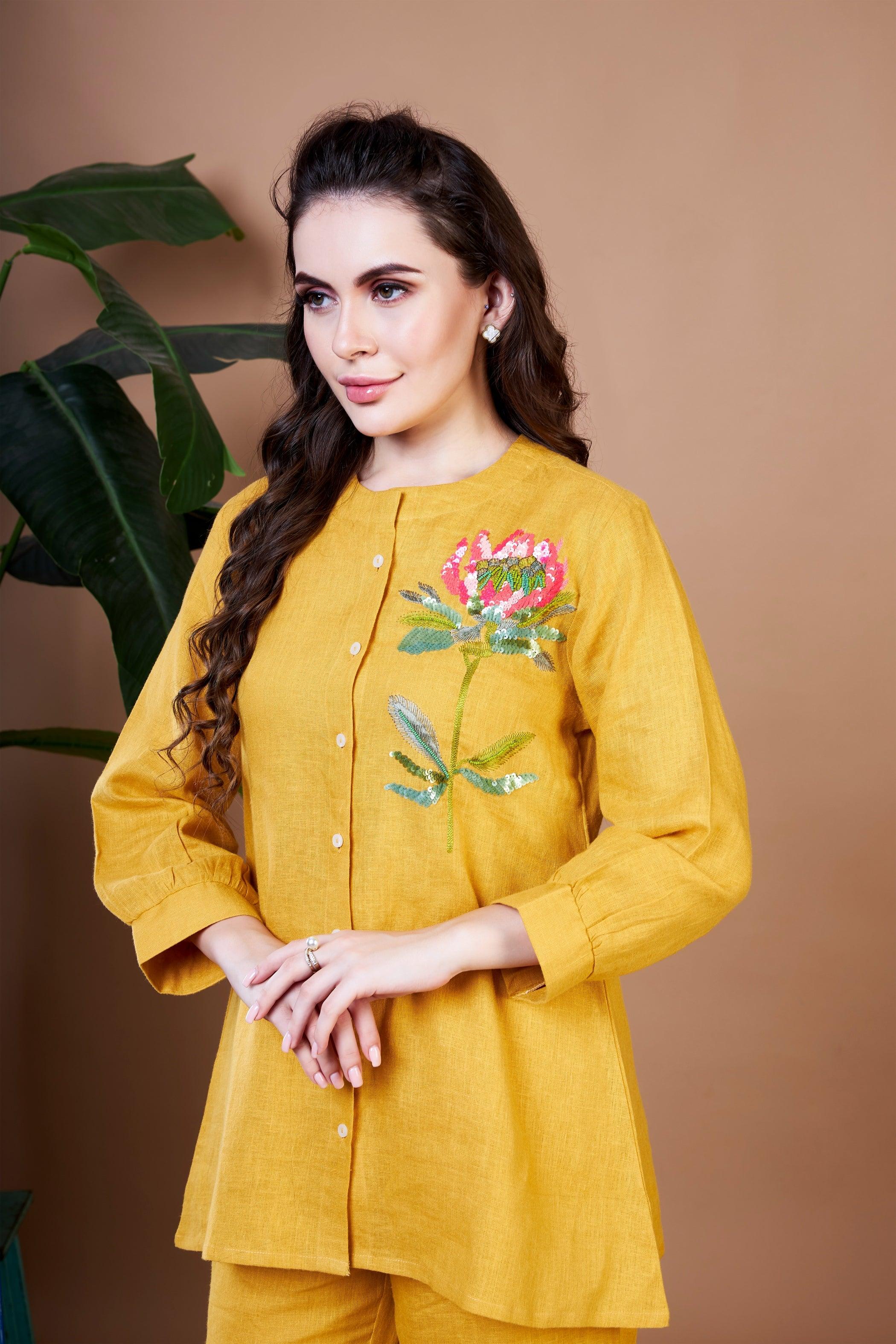 Protea Bloom Tunic Set.