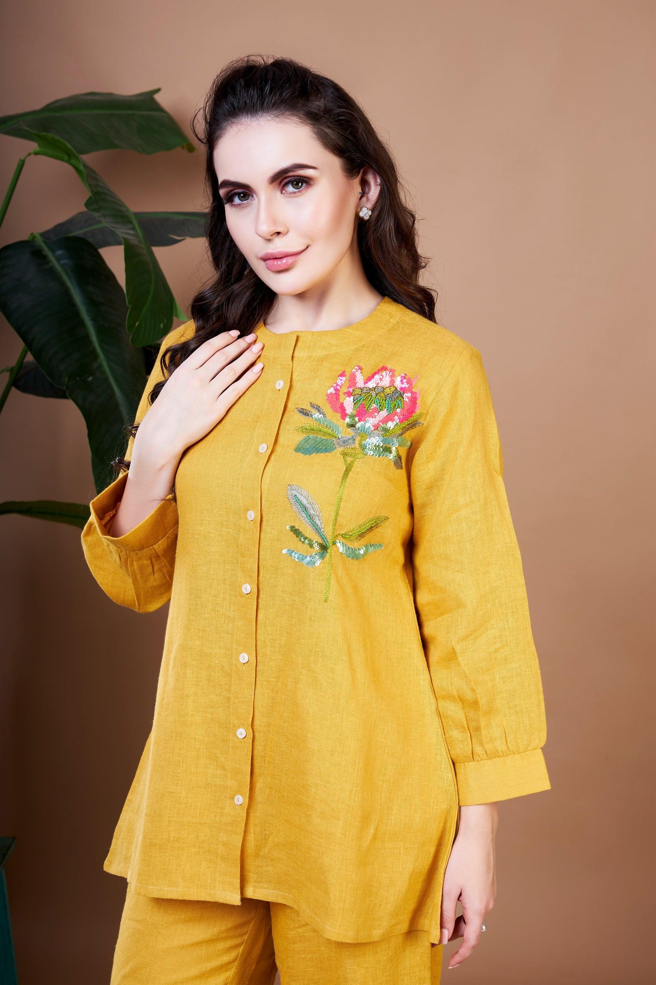 Protea Bloom Tunic Set.