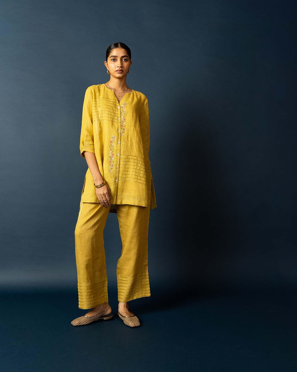 Marigold Linen Co-ord Set