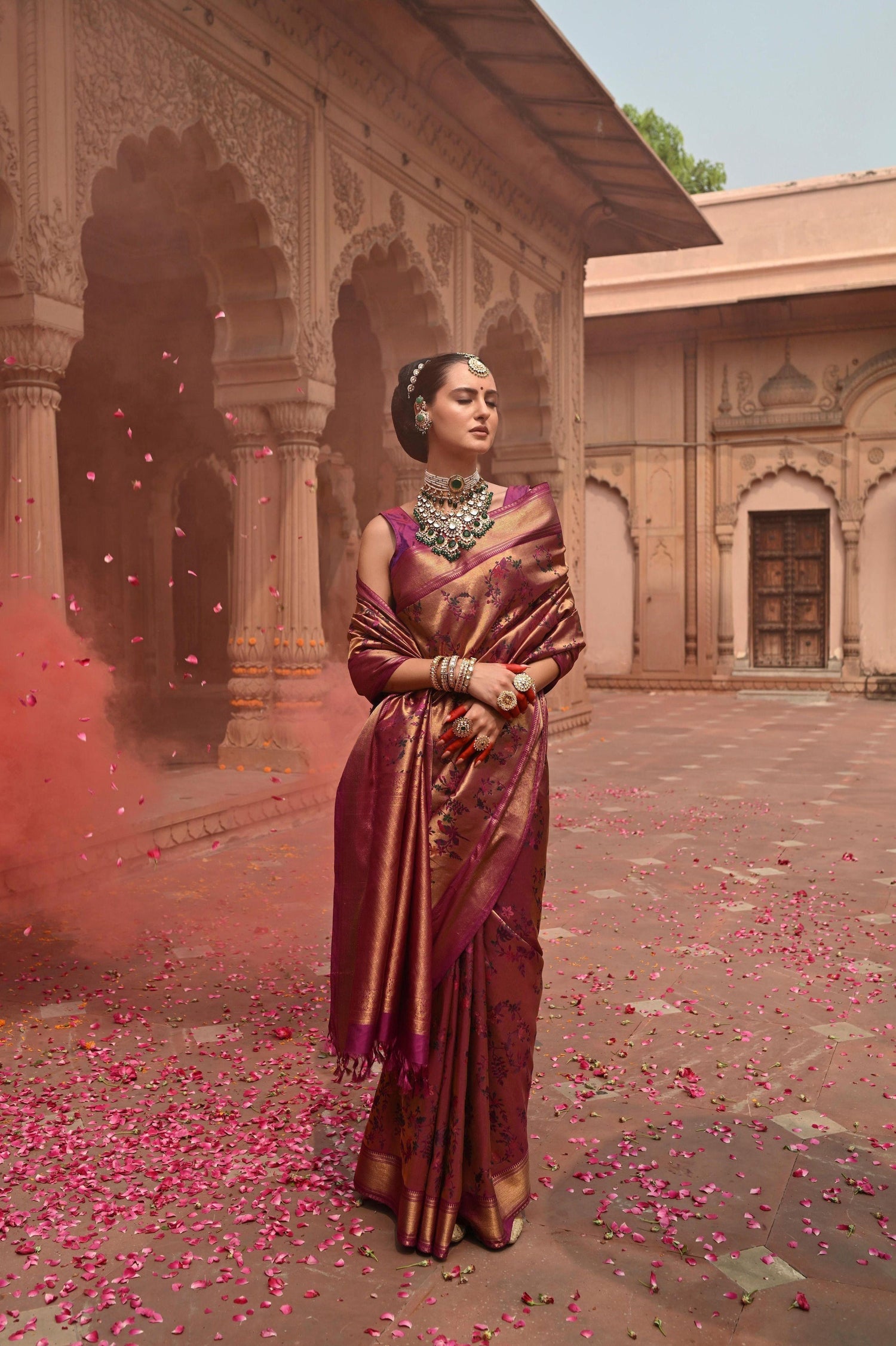 The Heritage Behind Kanchipuram Silk: Stories Woven in Gold - Mokshaa
