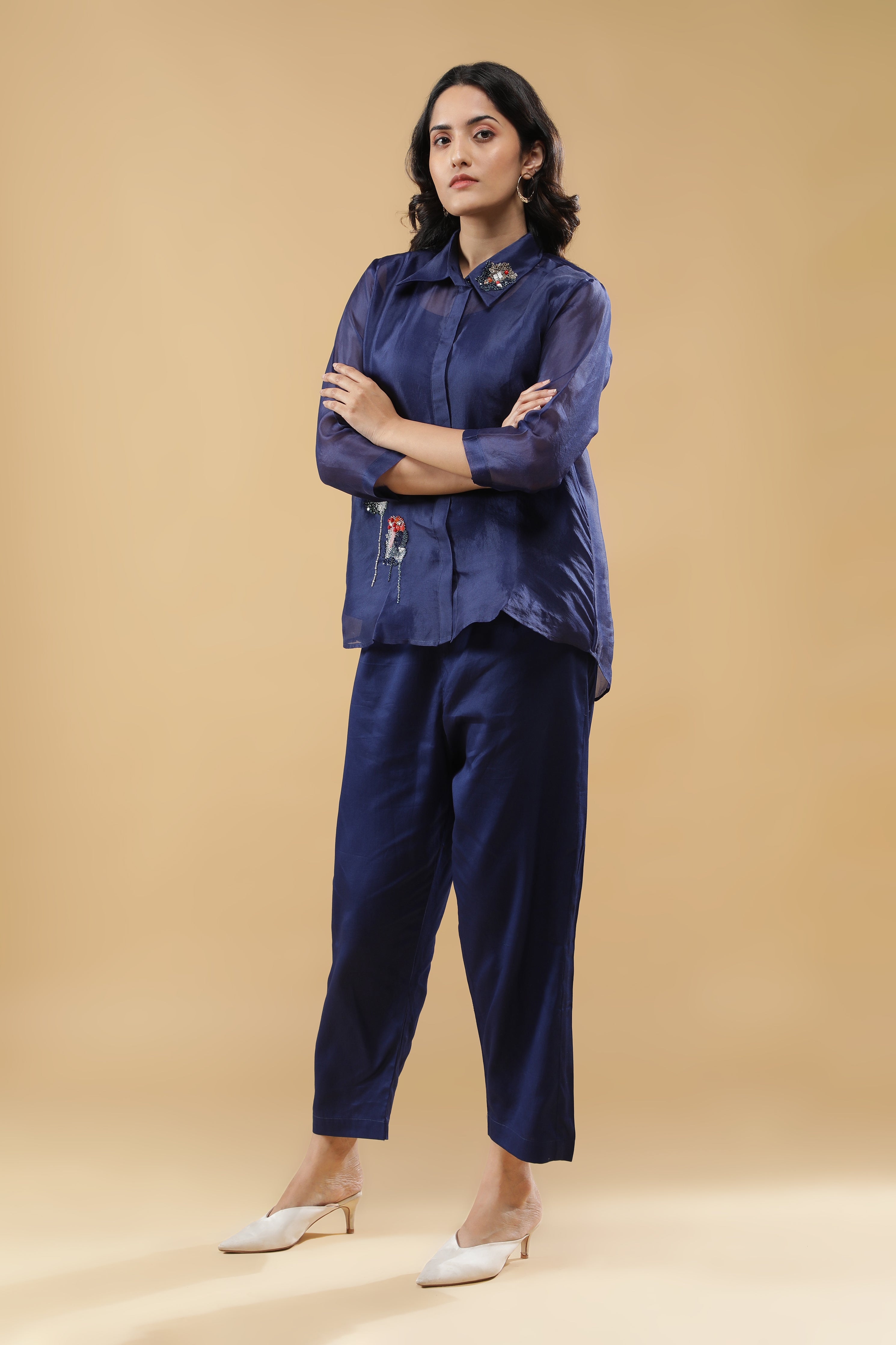 Navy blue co-ord set