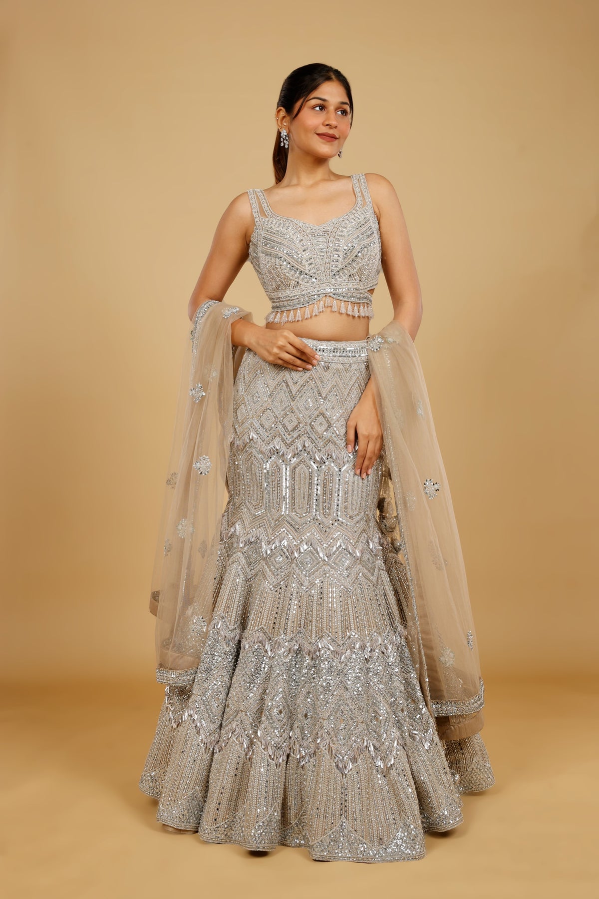 Mermaid Cut Lehengas