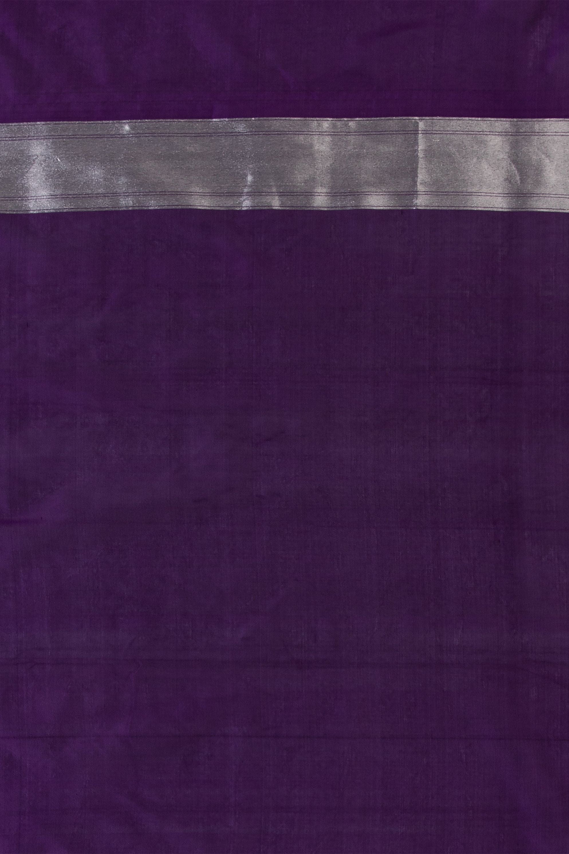 Royal Purple Banaras Silk Saree - Mokshaa