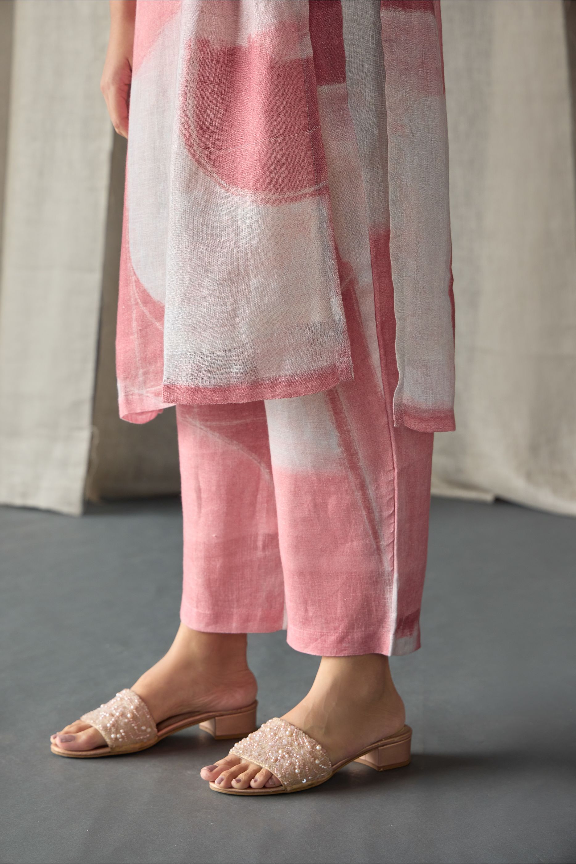 Pink Pure Hemp Co-ord Set - Mokshaa