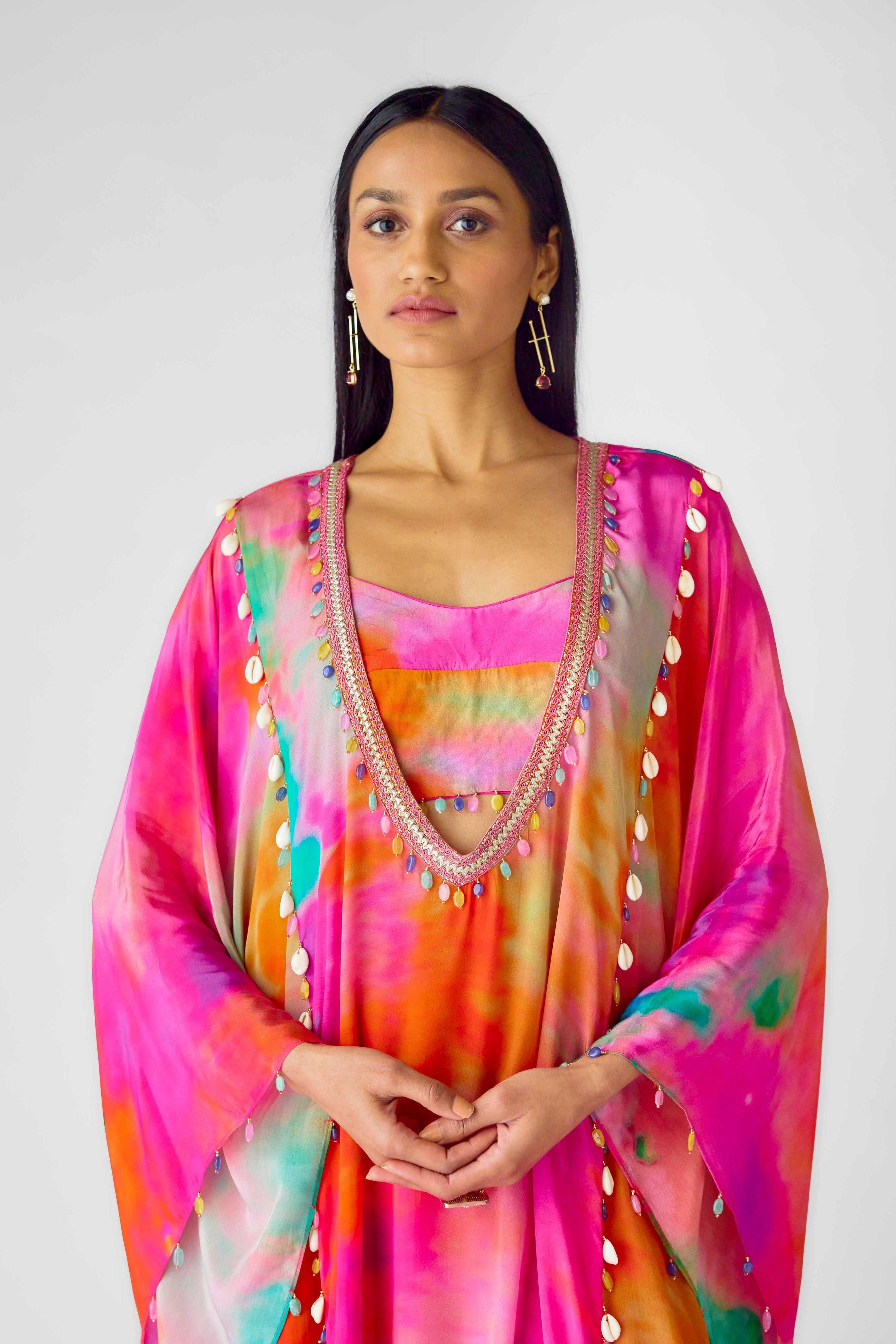 The Abstract Sunlit Sharara Set  Mokshaa