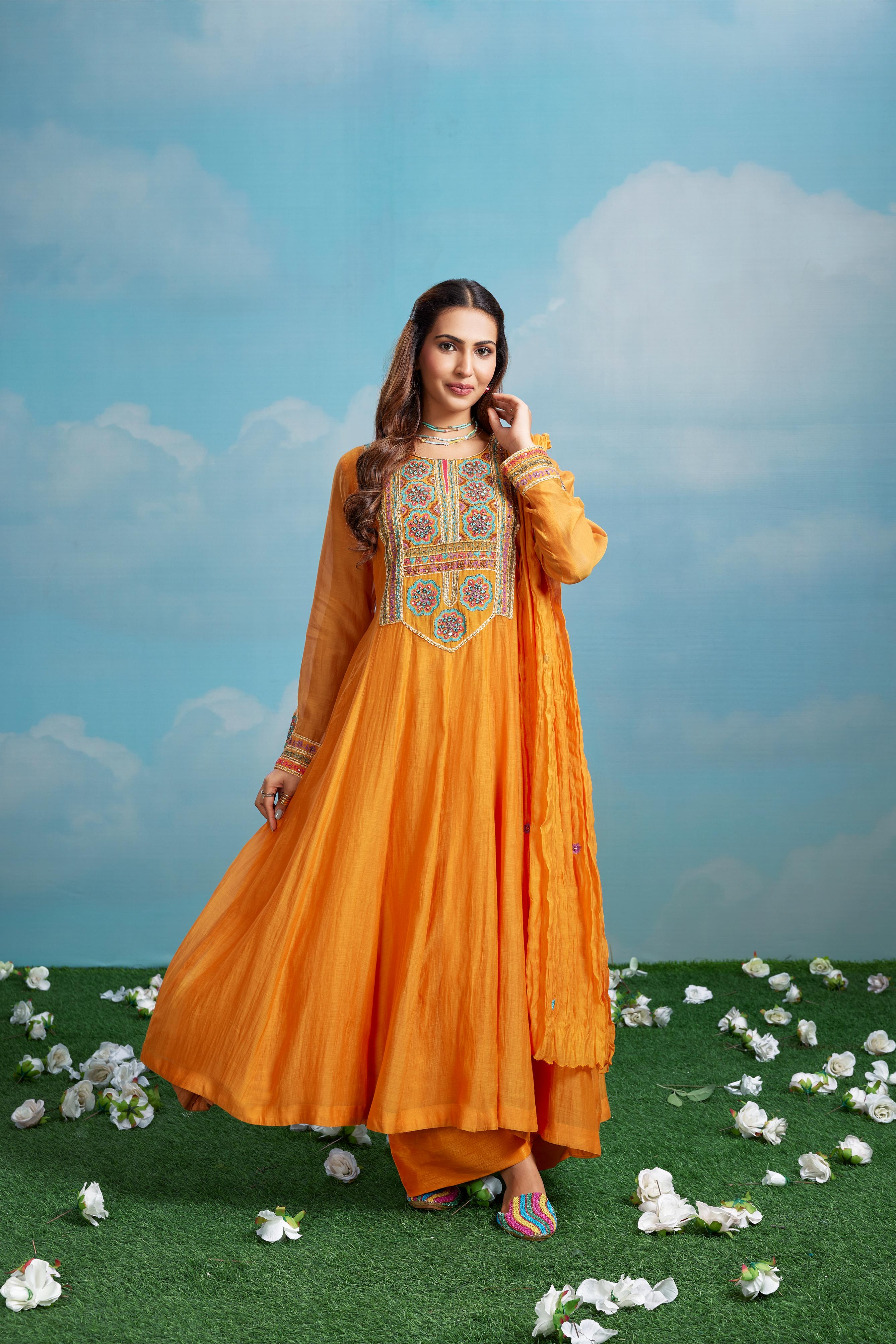 ladies dress in chennai Anarkali Responsive tamil nadu traditional dress