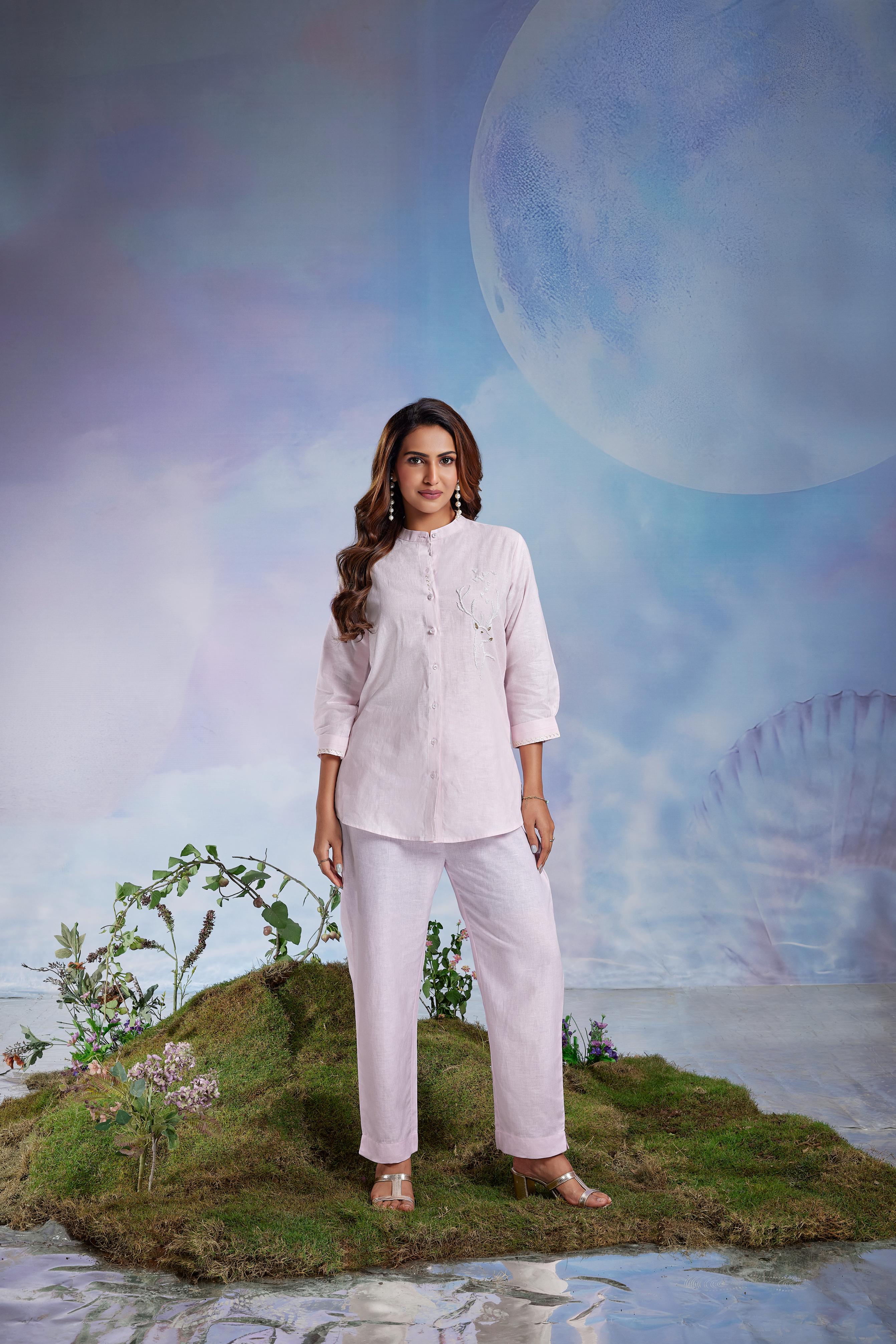 Powder Pink Co-Ord Set