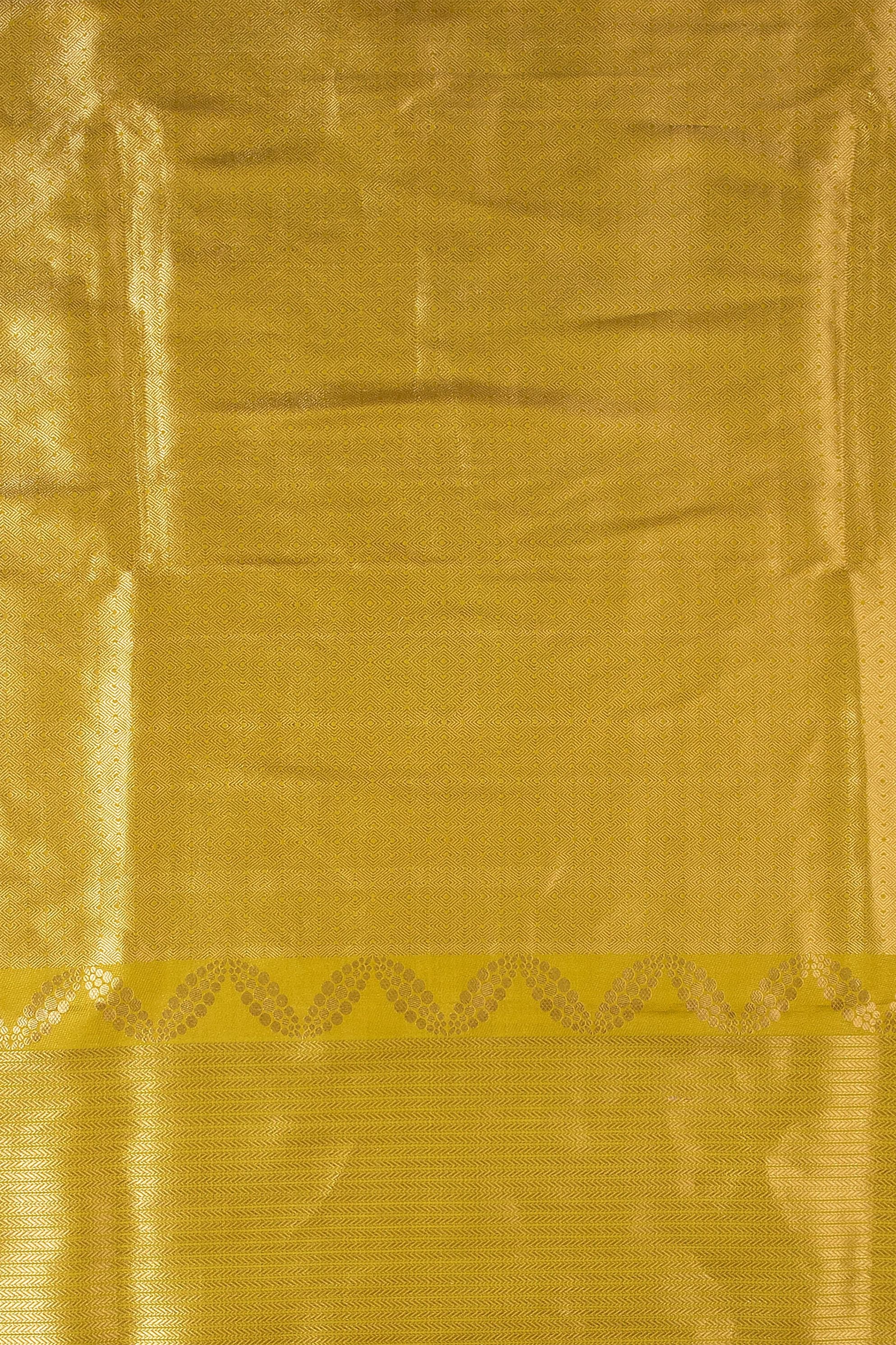 Green Banarasi Silk Saree - Mokshaa