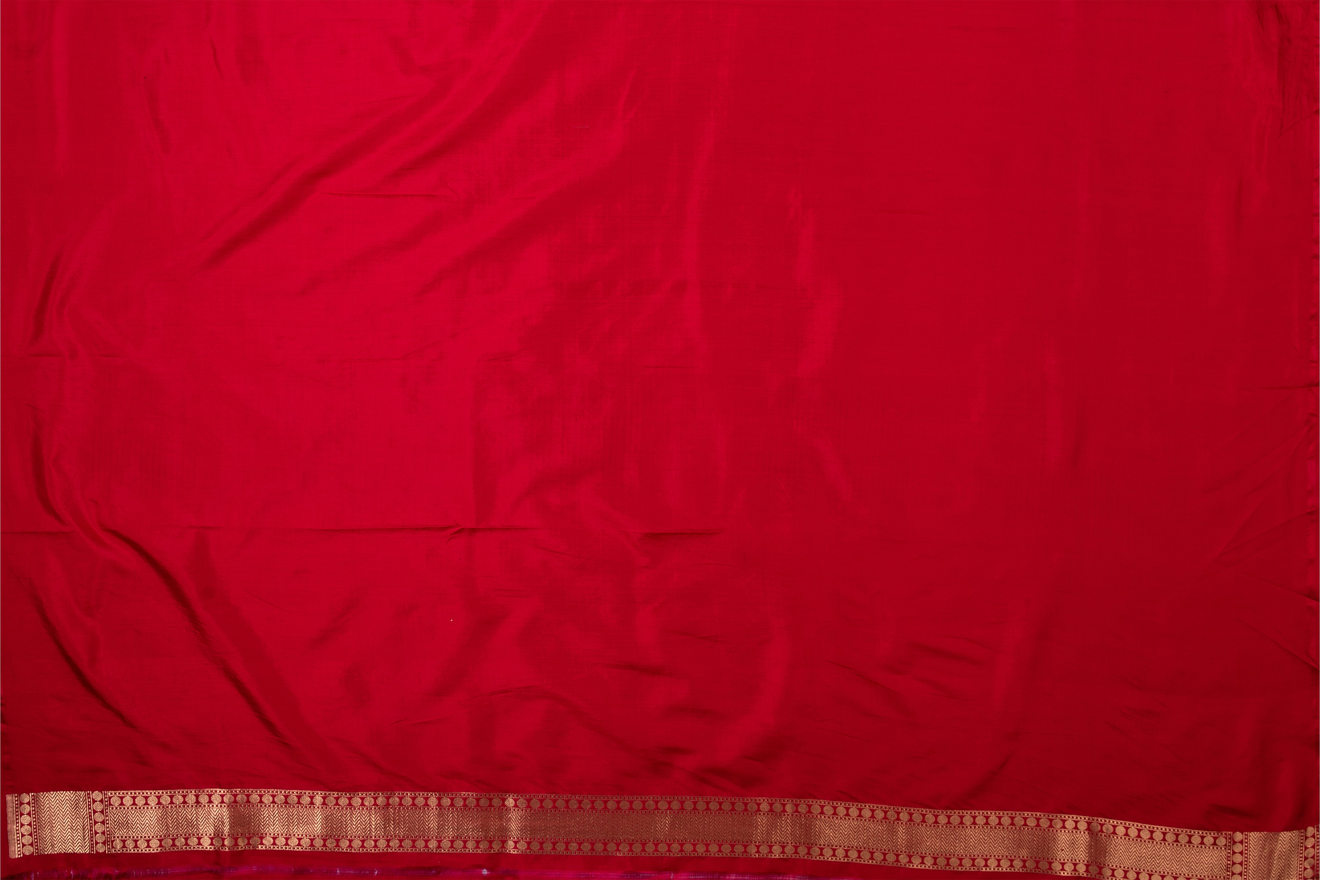 Red Banaras Silk Saree - Mokshaa