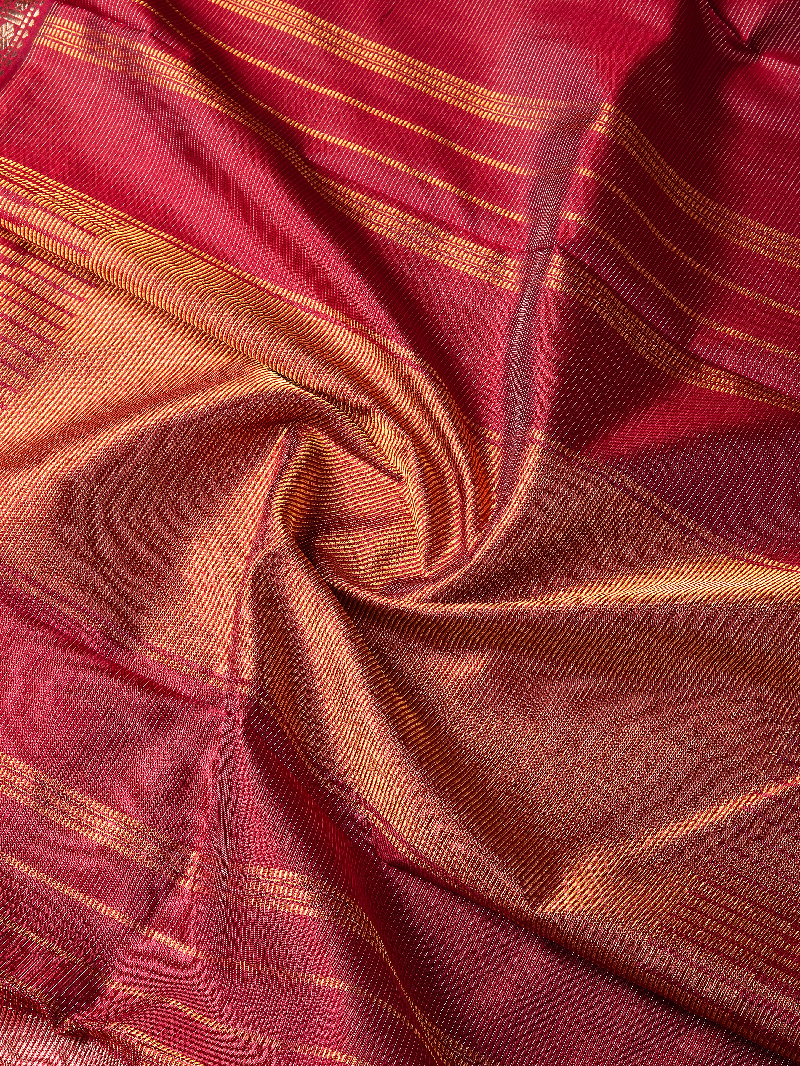 Pink Kanchipuram Silk Saree - Mokshaa