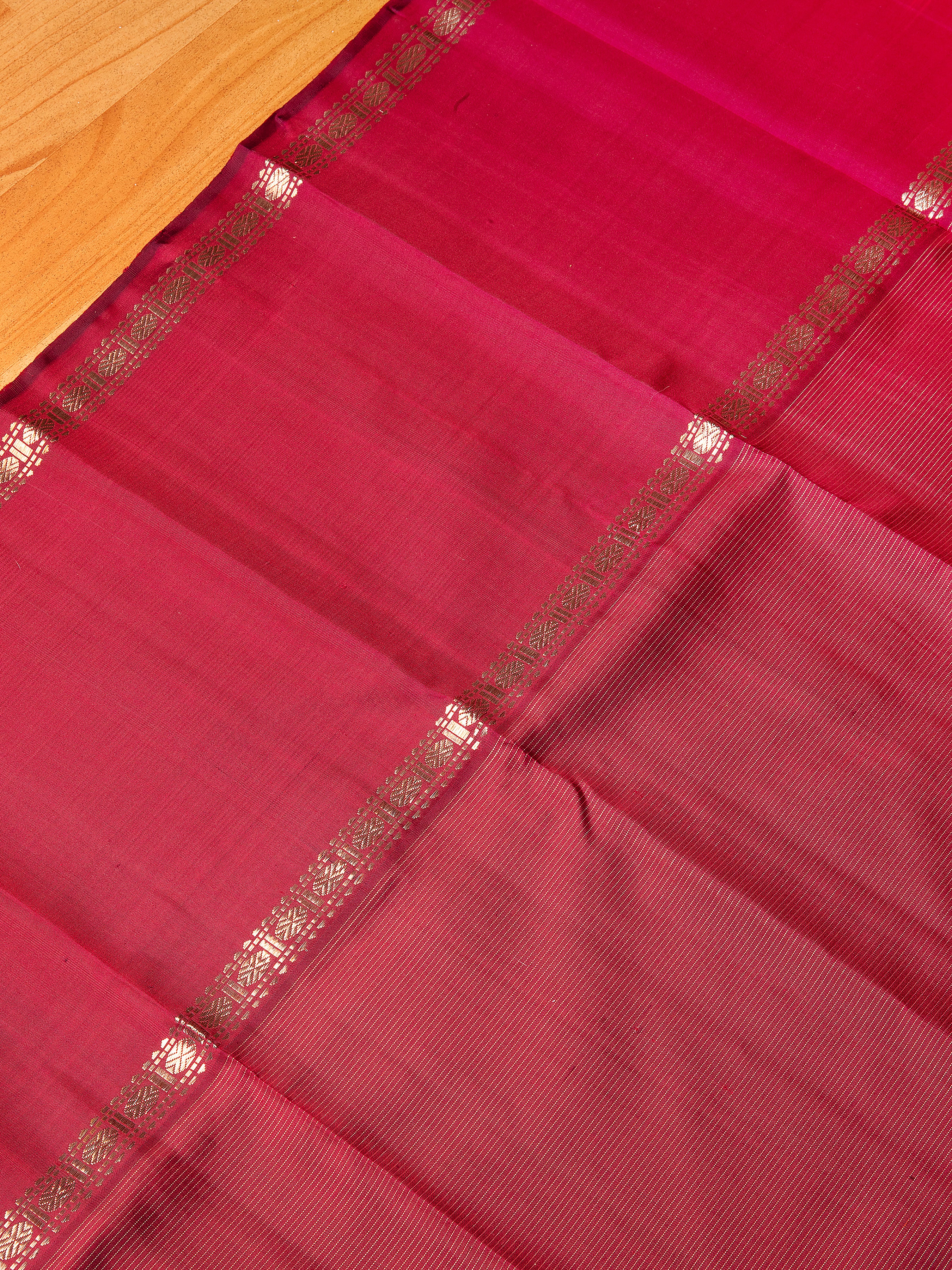 Pink Kanchipuram Silk Saree - Mokshaa