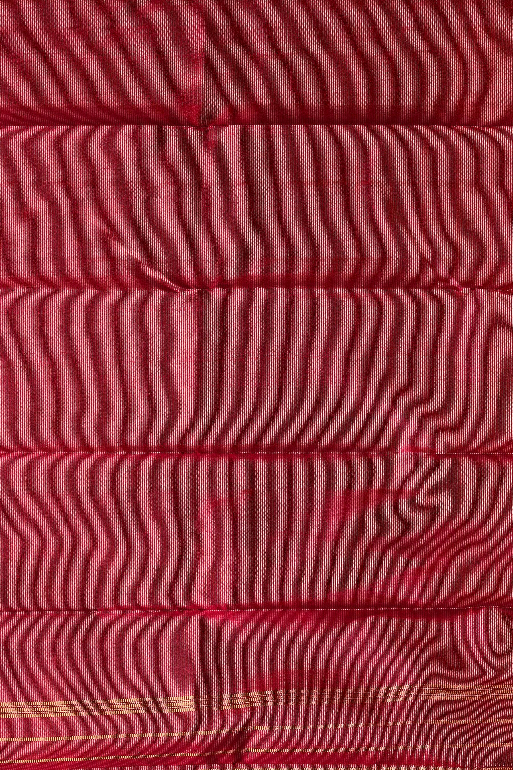 Pink Kanchipuram Silk Saree - Mokshaa