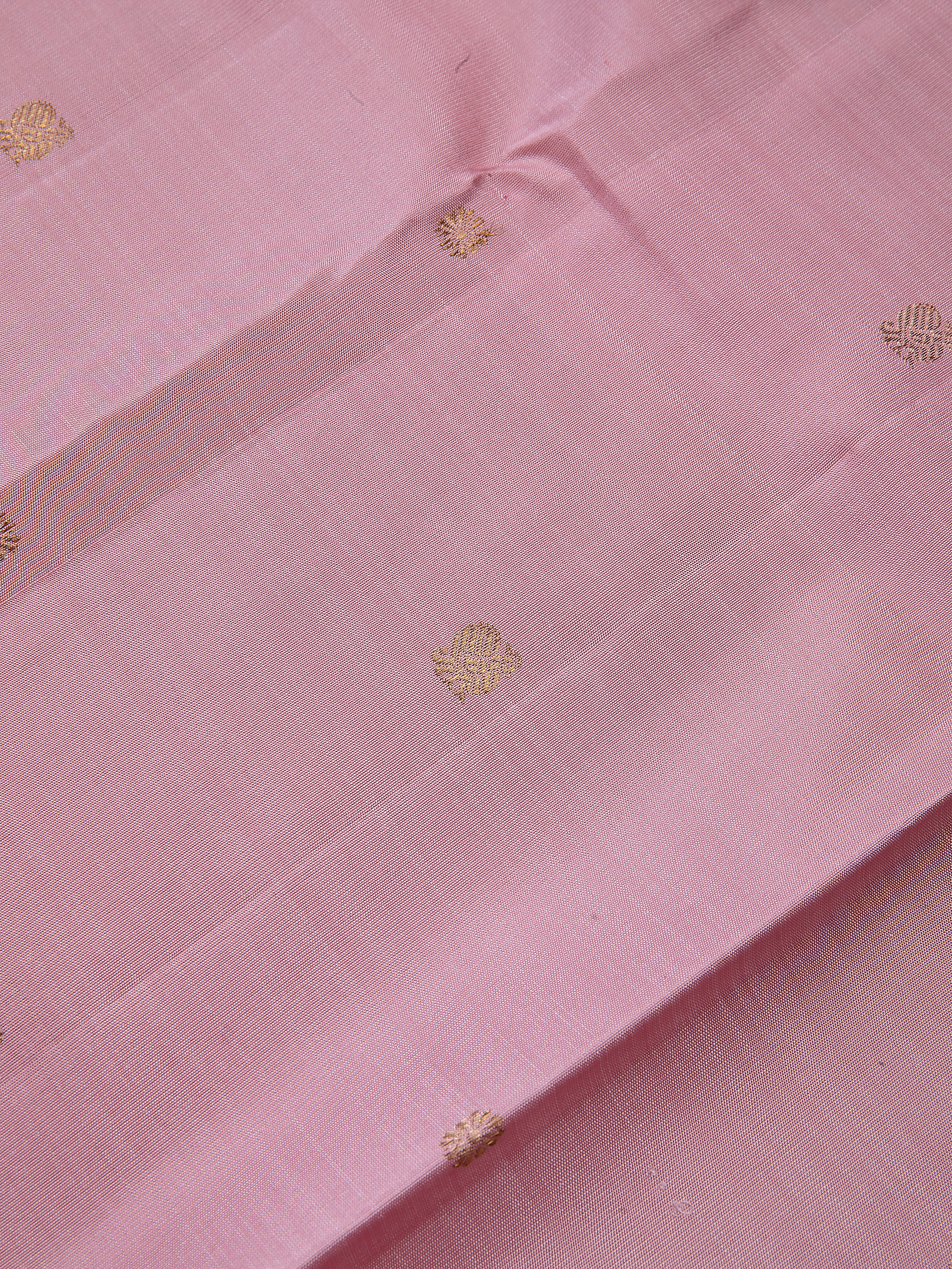 Pink Kanchipuram Silk Saree - Mokshaa