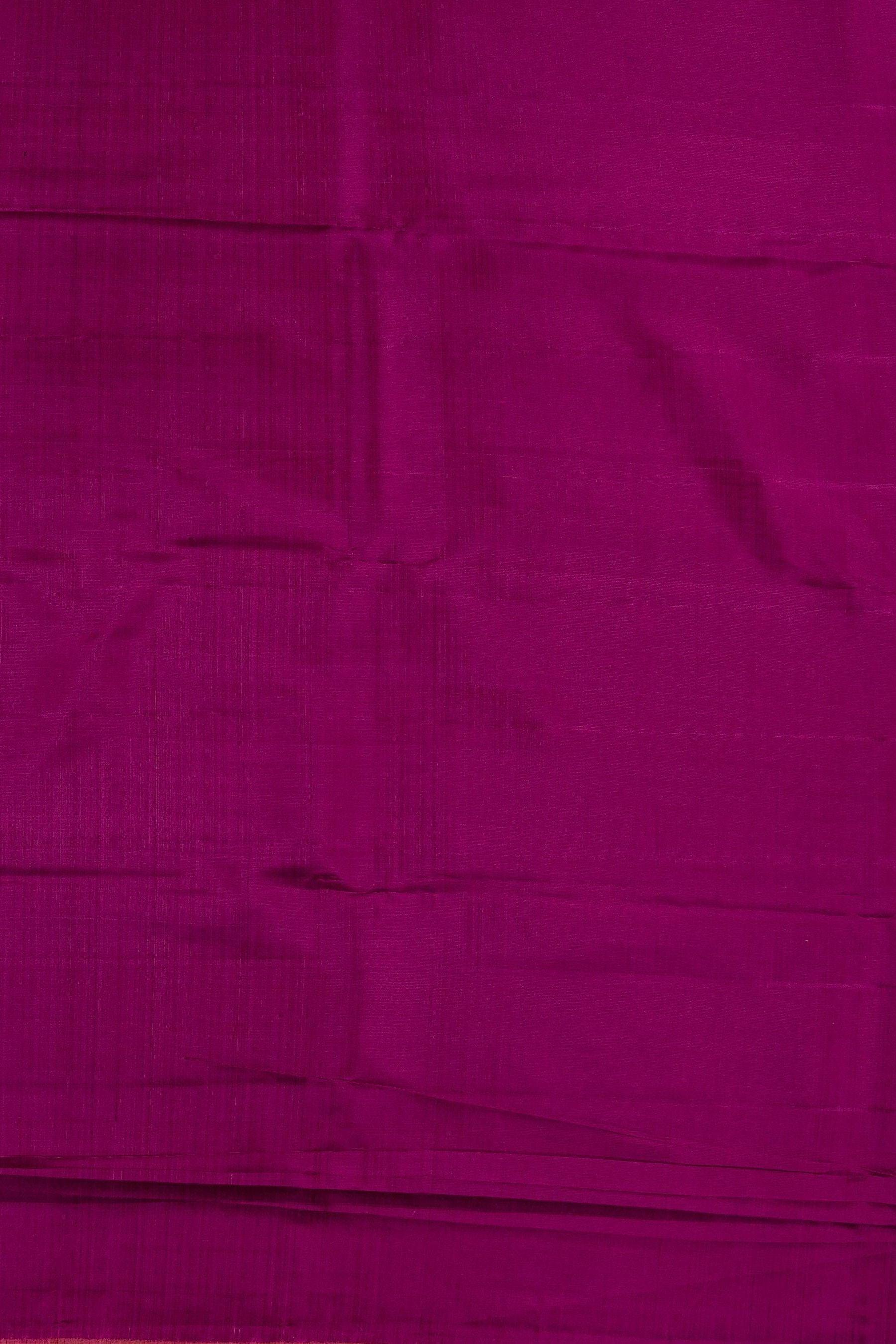 Rose Gold Kanchipuram Silk Saree - Mokshaa