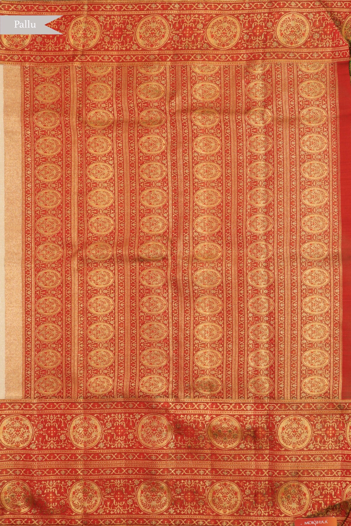 Off-White Kanchivaram Silk Saree