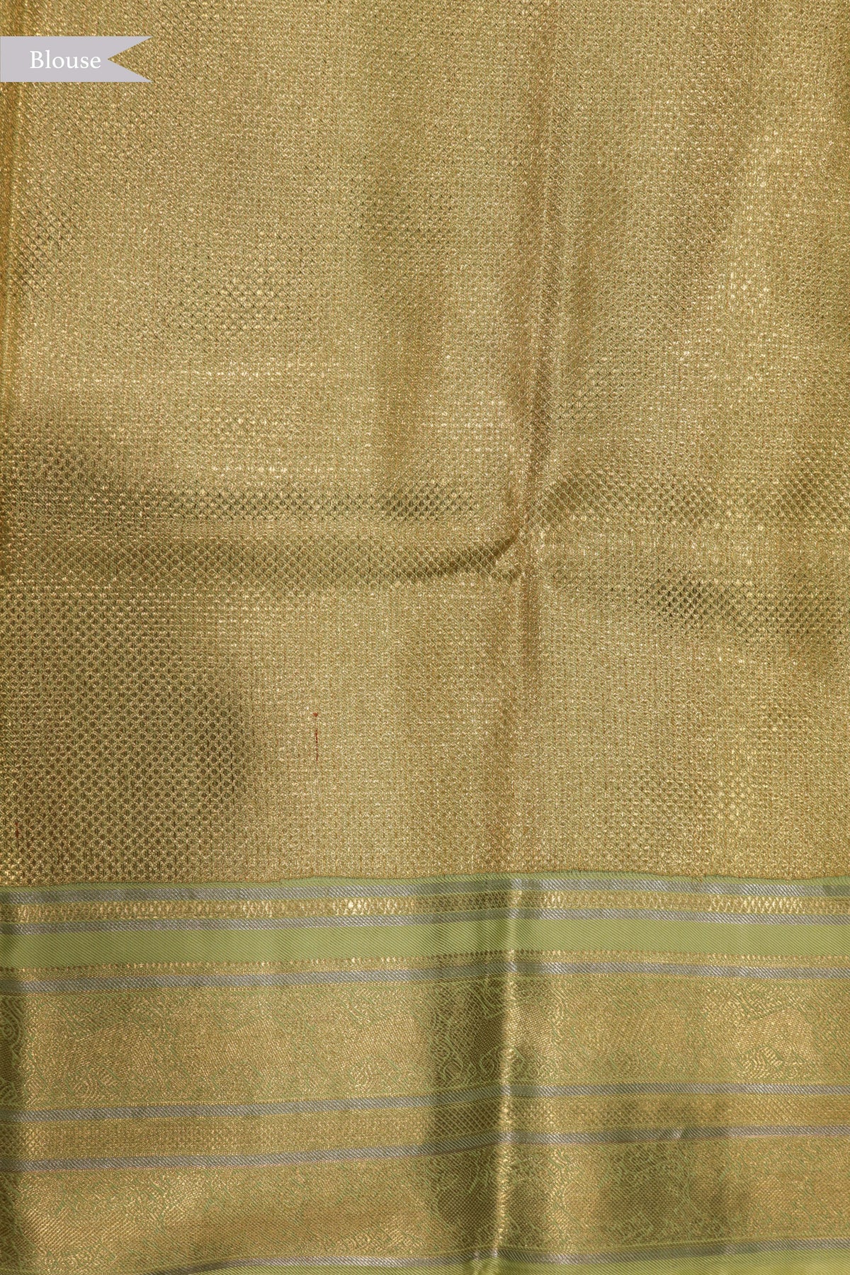 Pista Green Twill Silk Saree