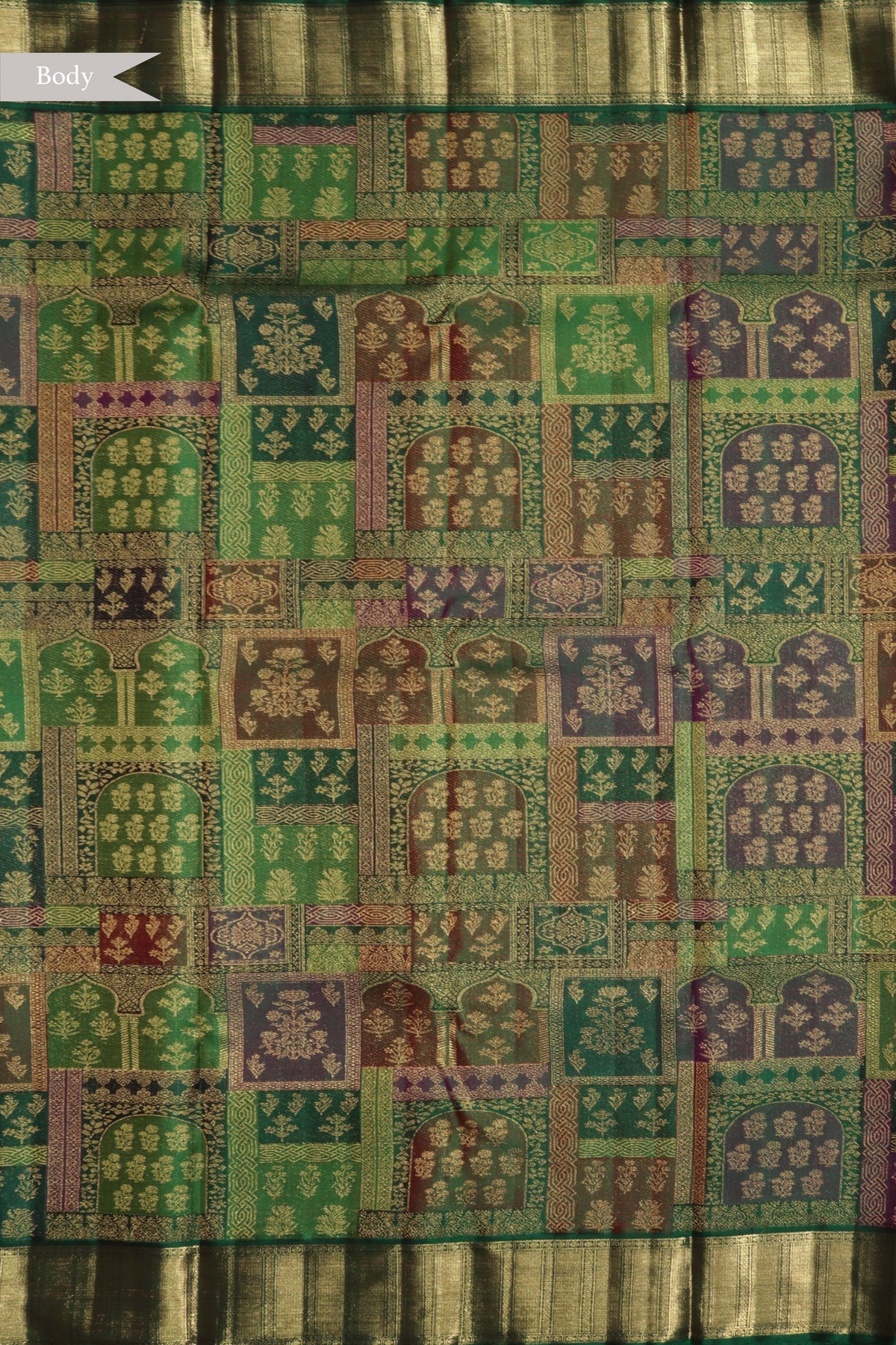 Emerald Green  Kanchivaram Silk Saree