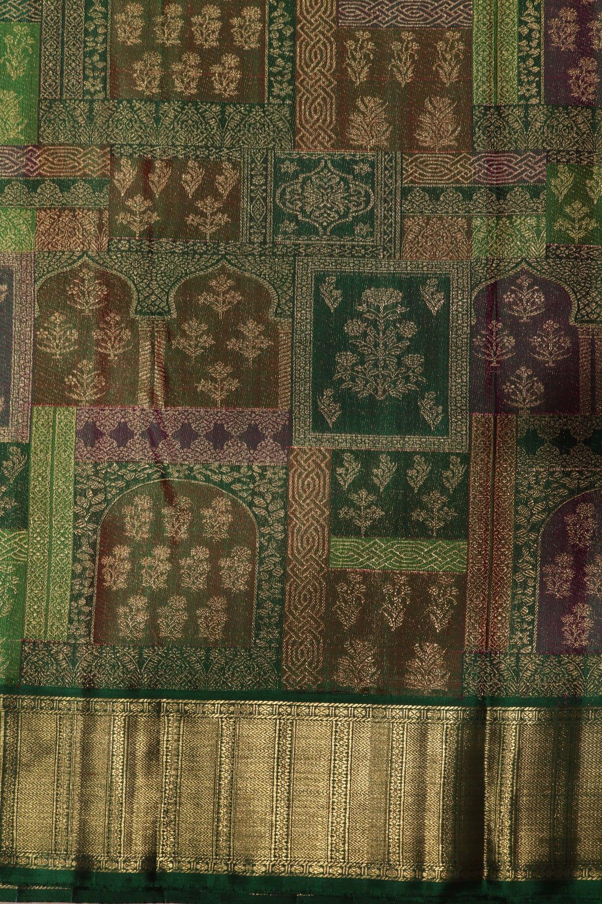Emerald Green  Kanchivaram Silk Saree