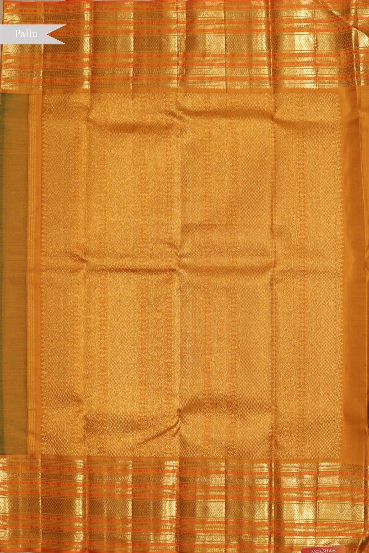 Emerald Green Coin Butti Kanchivaram Silk Saree
