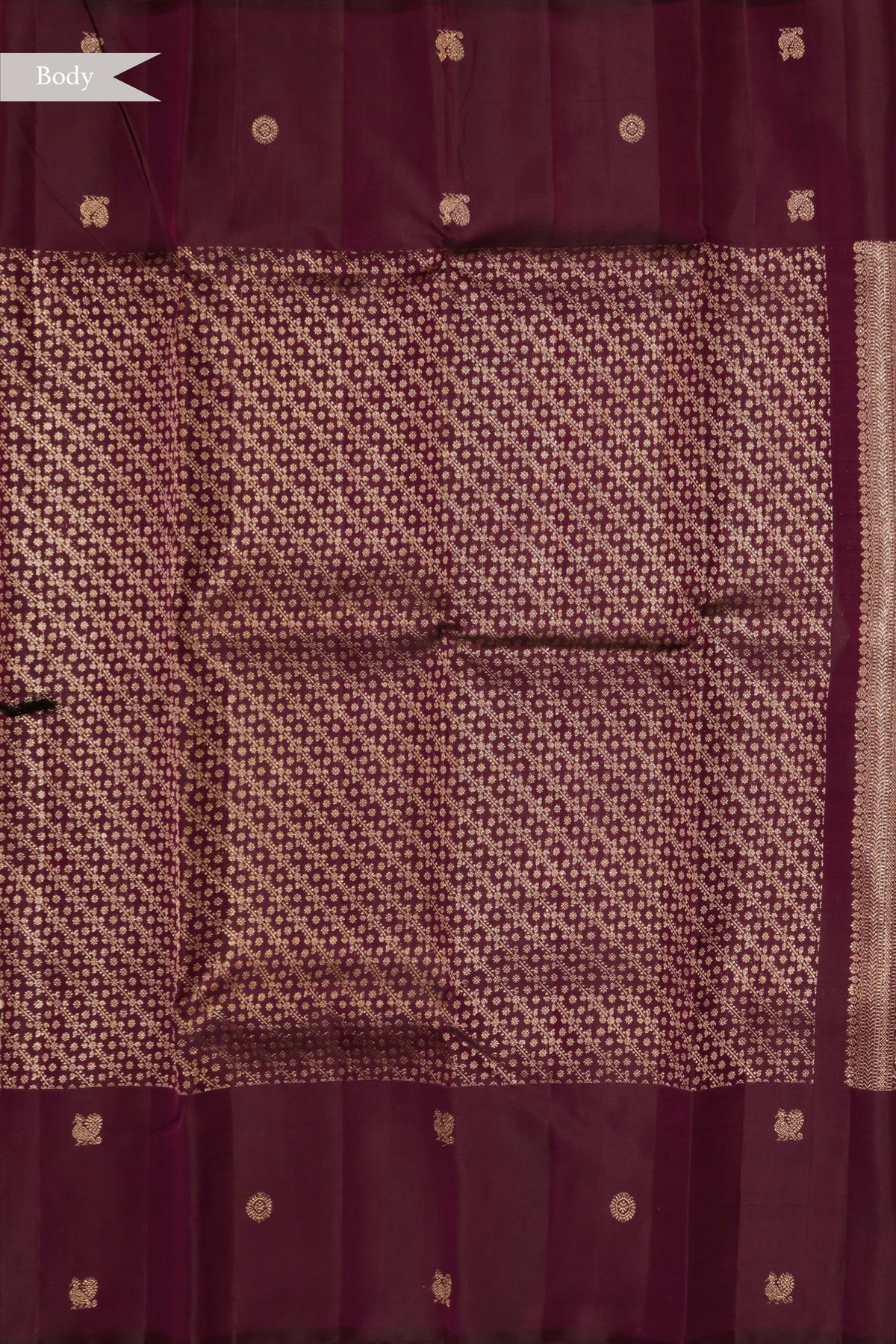 Purple Kanchivaram Silk Saree